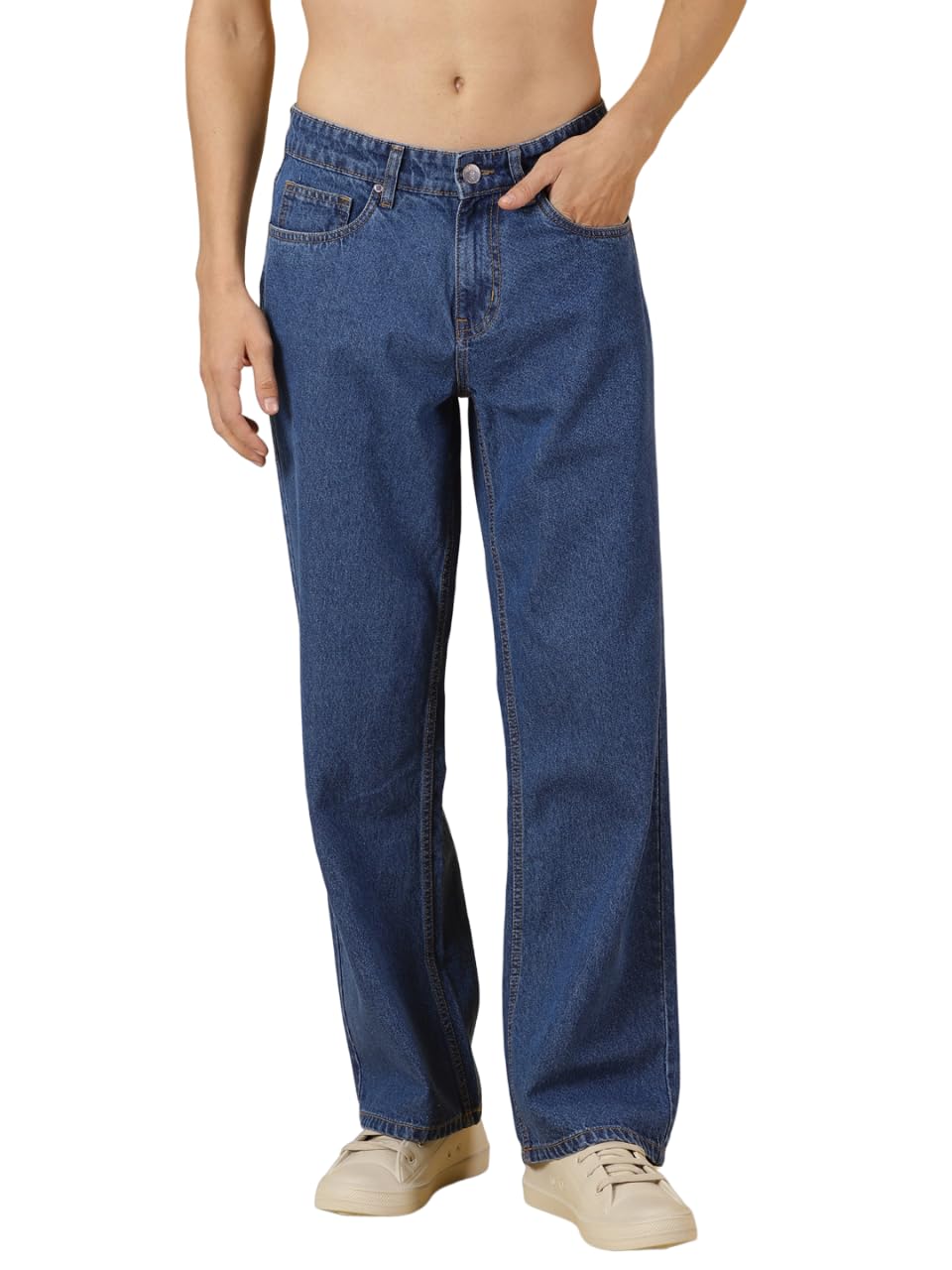 Thomas Scott Men's Casual Jeans - Midblue