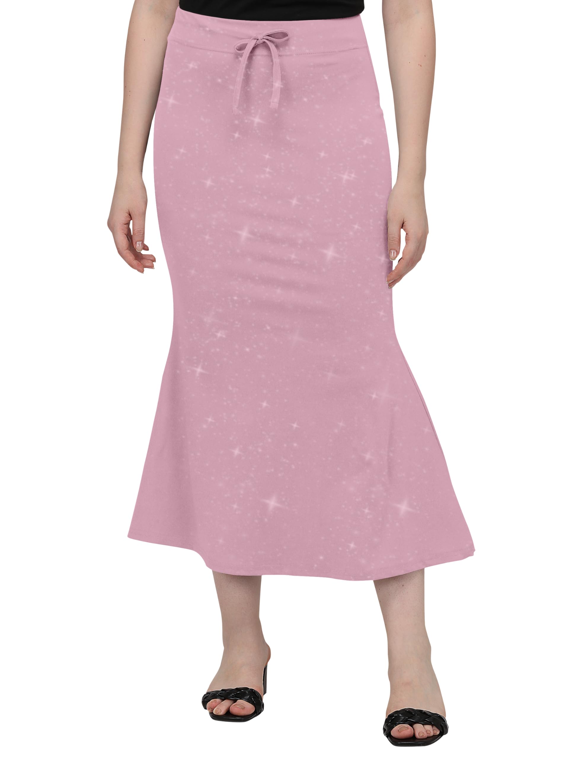 Mehrang Stretchable Shimmer Saree Shapewear for Women - Image 4