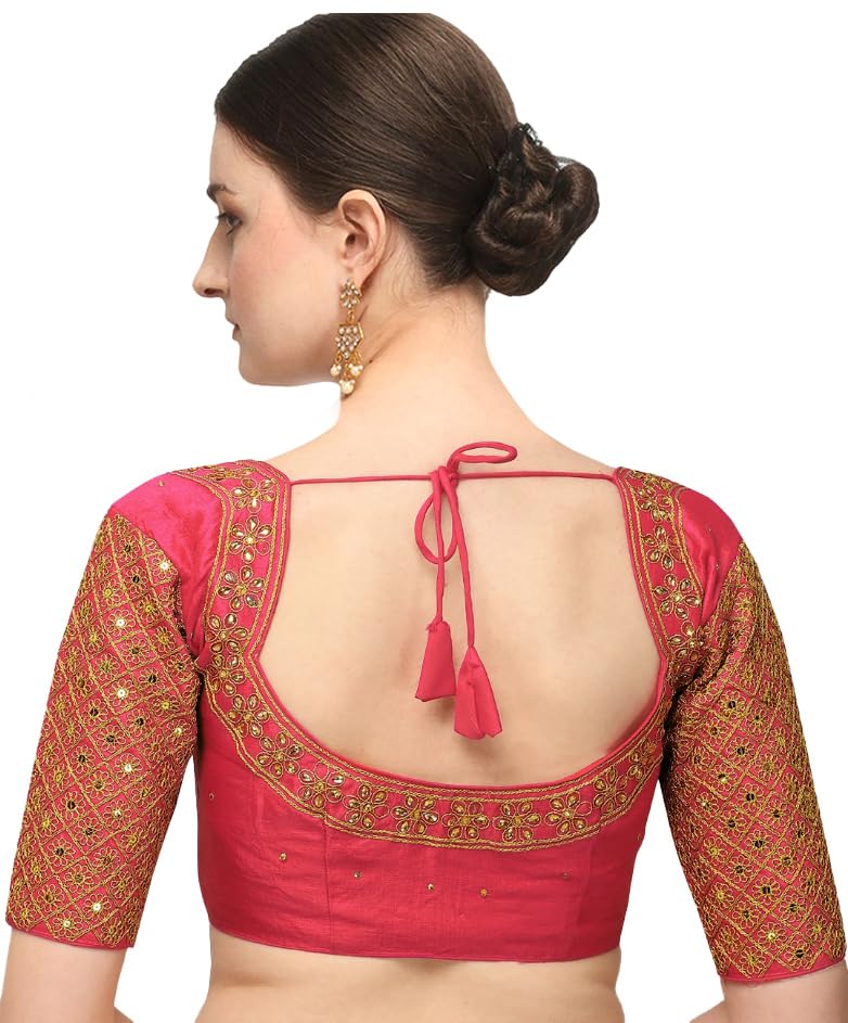 Pujia Mills Women's Embroidery Blouse