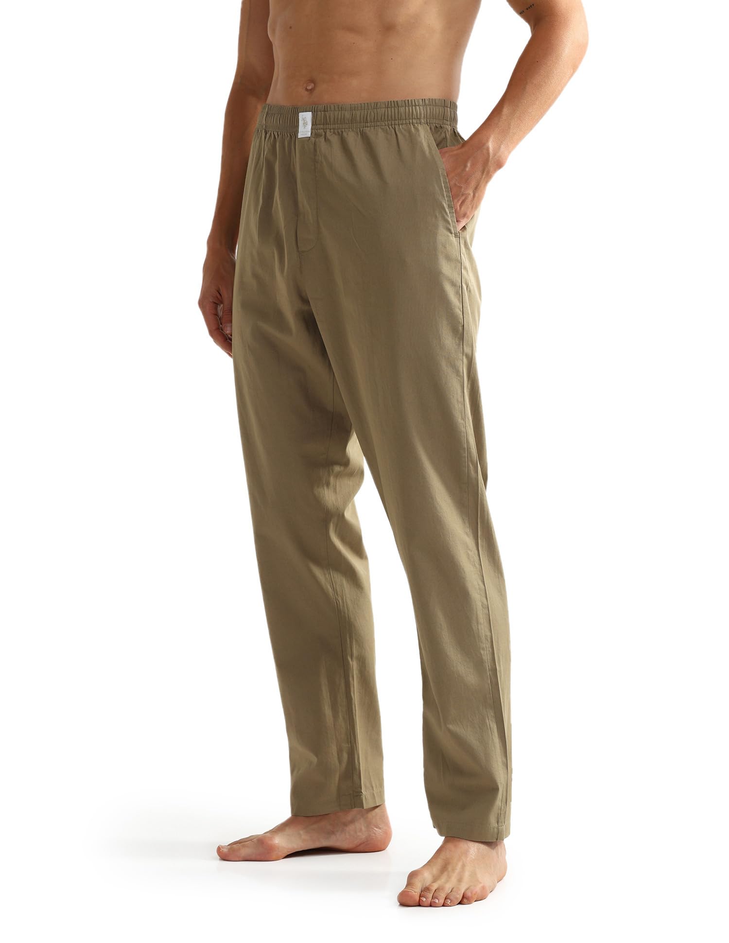 U.S. POLO ASSN Men's Track Pants - Khaki