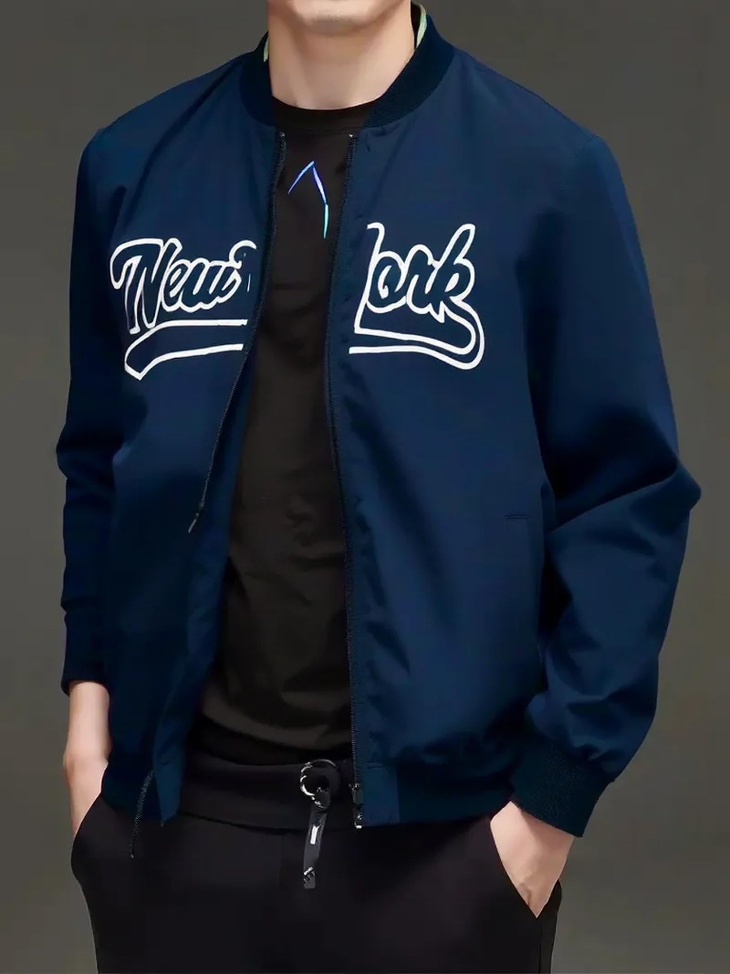 Lymio Jacket for Men - Blue - Image 2