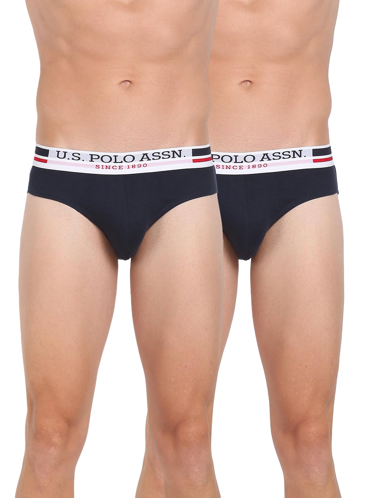 U.S. Polo Assn. Men's Cotton Briefs - Navy