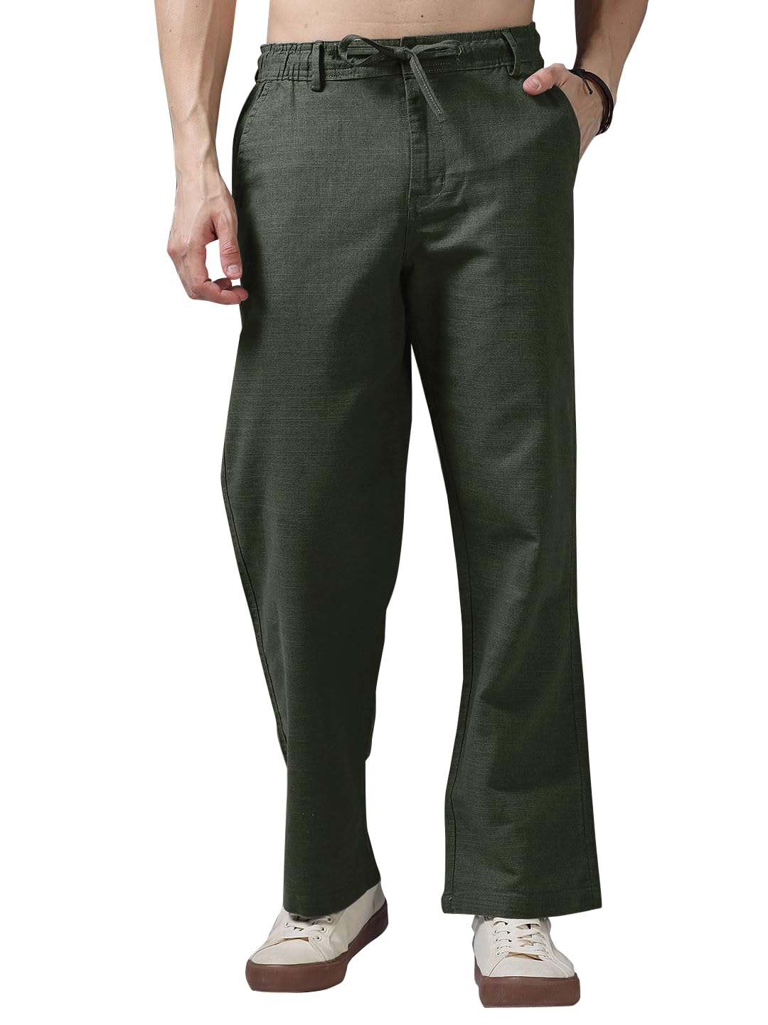 Vogaan Men Linen Cotton Trousers