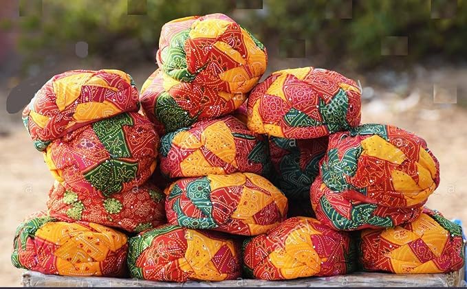TSK CRAFTS Rajasthani Safa Turban for Men - Image 3