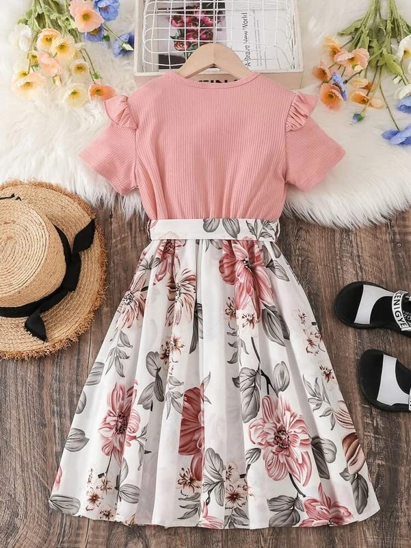 Niren Enterprise Baby Girl Dresses - Floral Print - Image 3