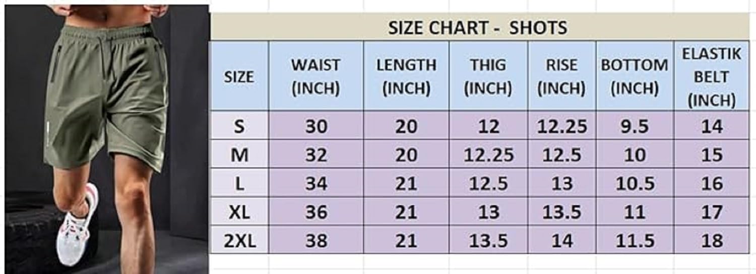 Lymio Men Casual Polyester Shorts - Image 5