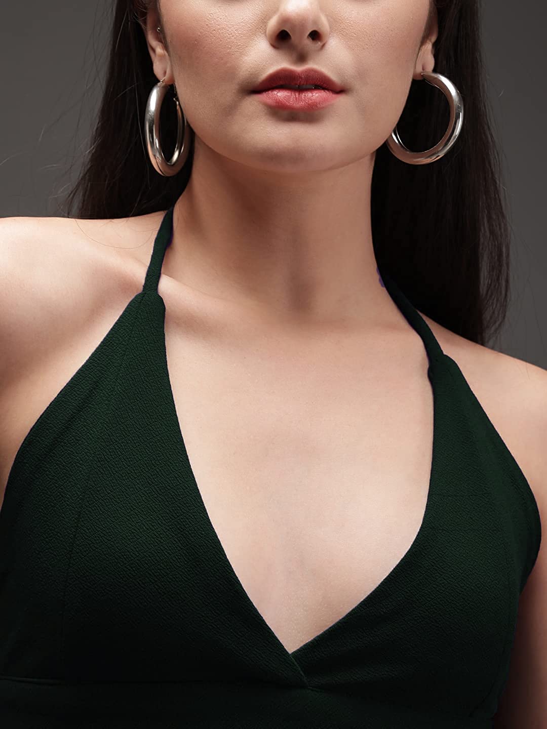 Istyle Women Sleeveless Crop Cami Tank Top - Green - Image 5