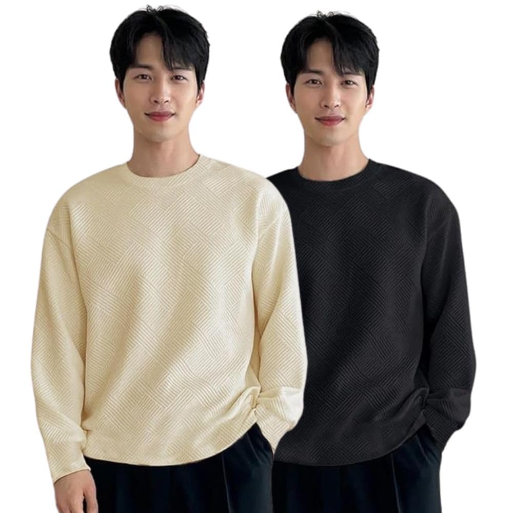 GRECIILOOKS Men's Oversized Polo T-Shirt