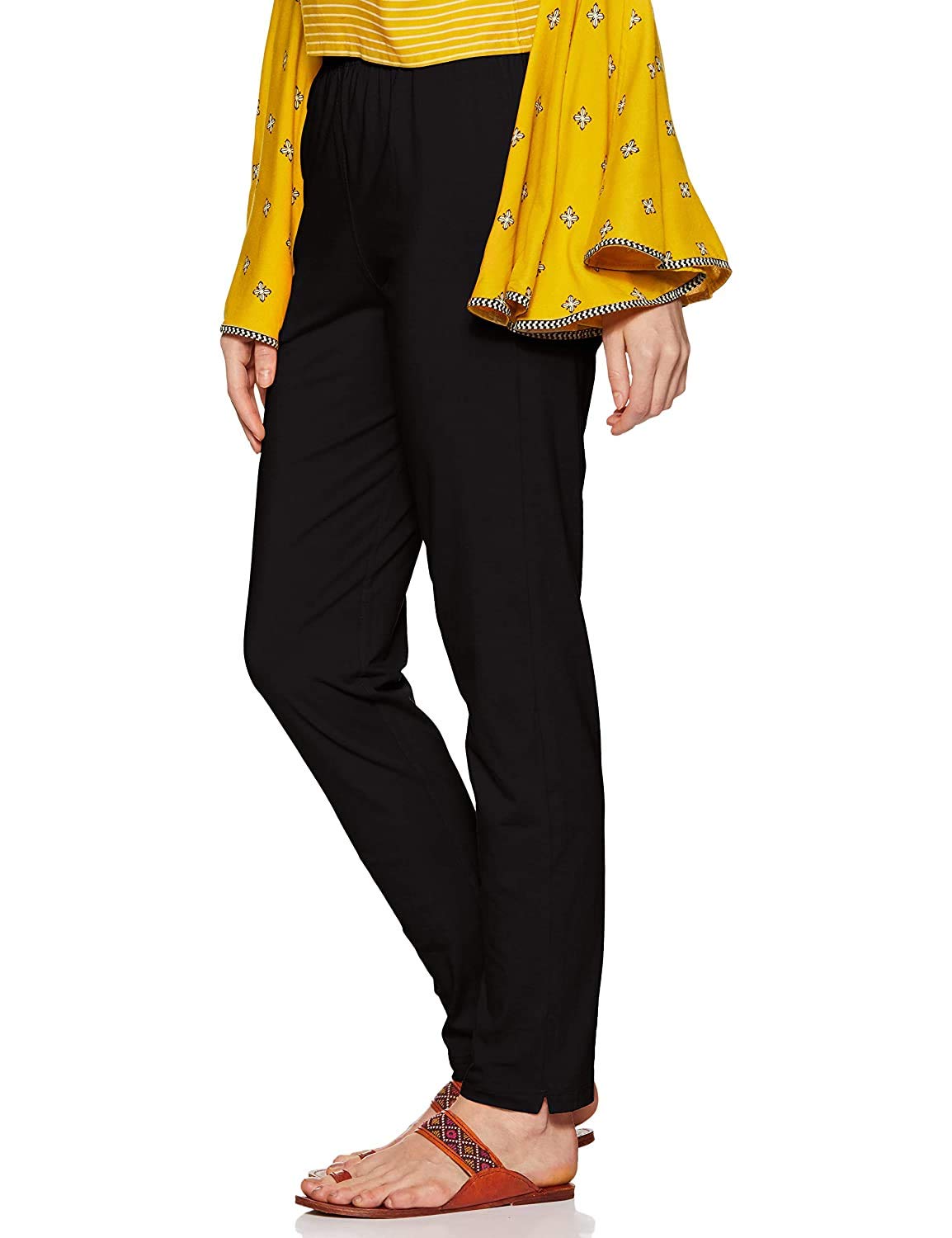 Lux Lyra Women's Kurti Pant - Black - Image 2