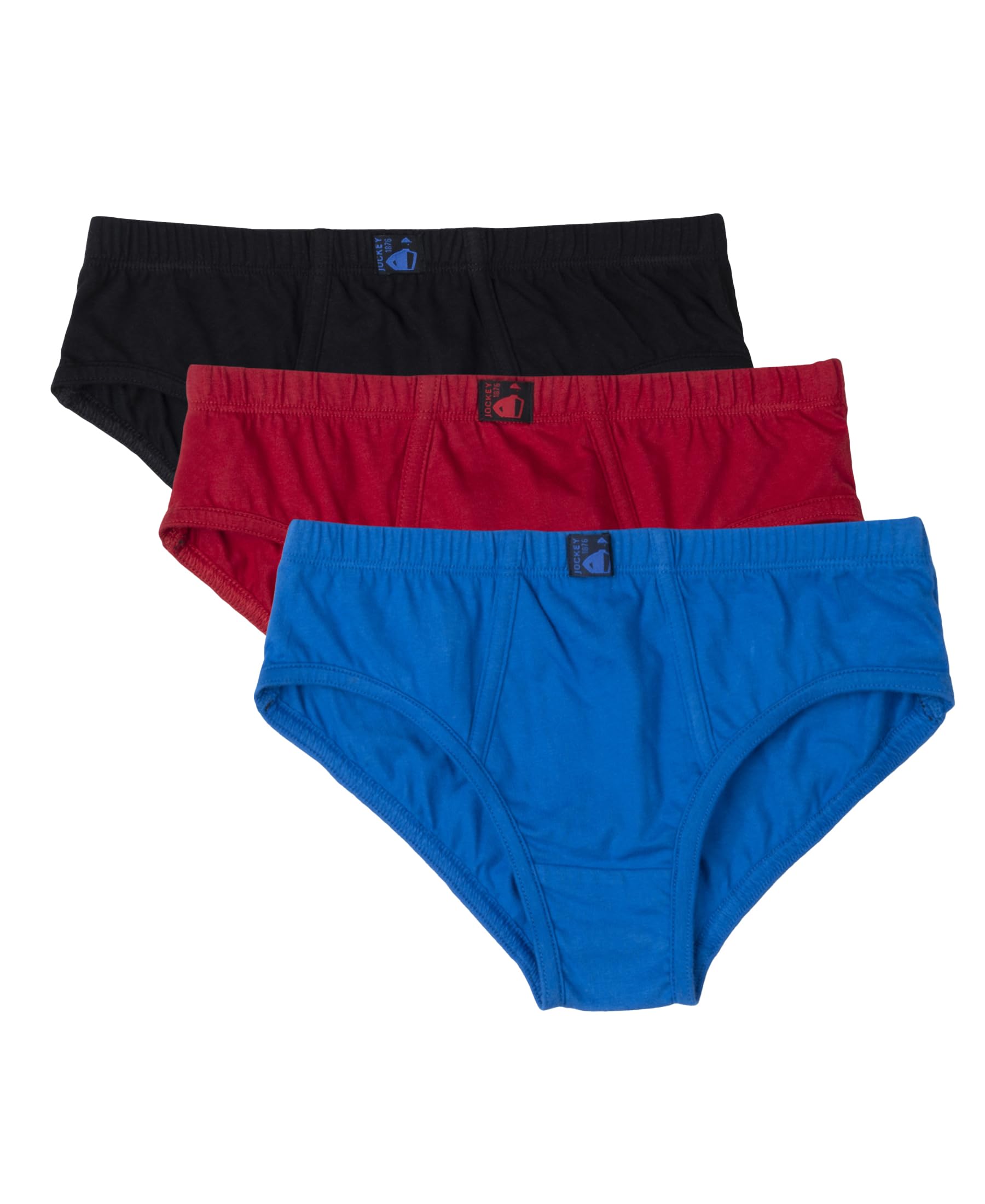 Jockey Boys Solid Brief - Rich Royal Blue