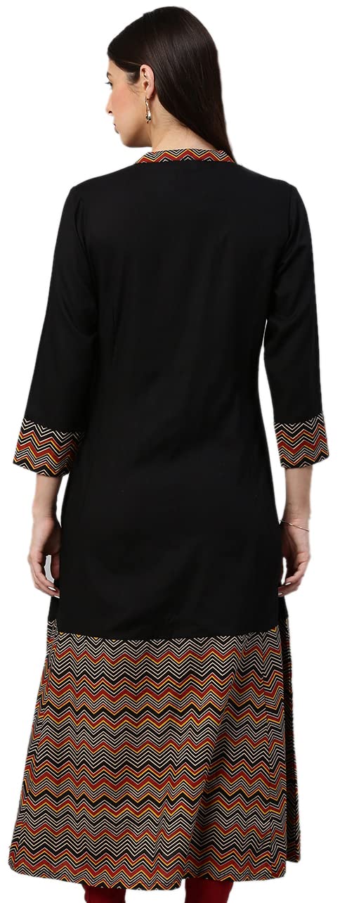 Yash Fashion Women's Rayon A-Line Kurta - Image 4