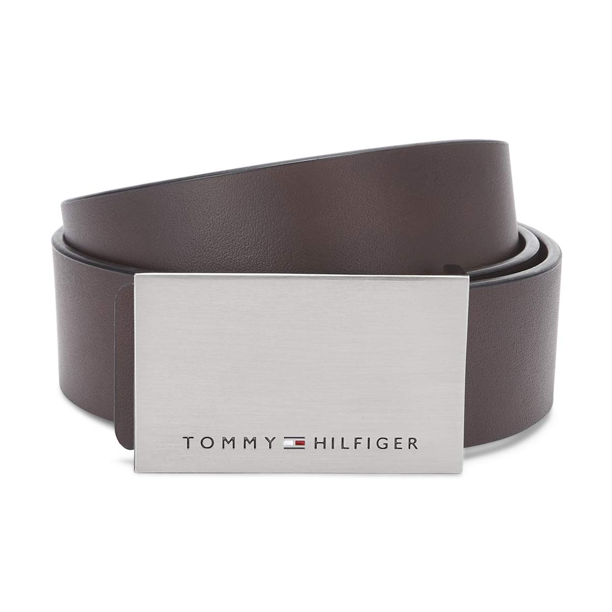 Tommy Hilfiger Men's Leather Belt - Brown