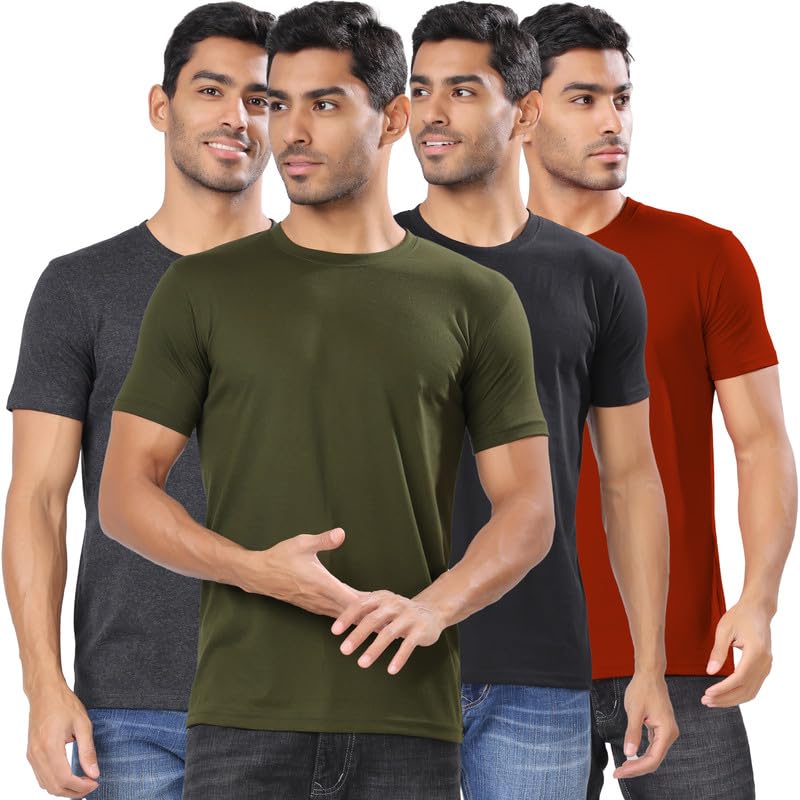 London Hills Men's Cotton Blend T-Shirt