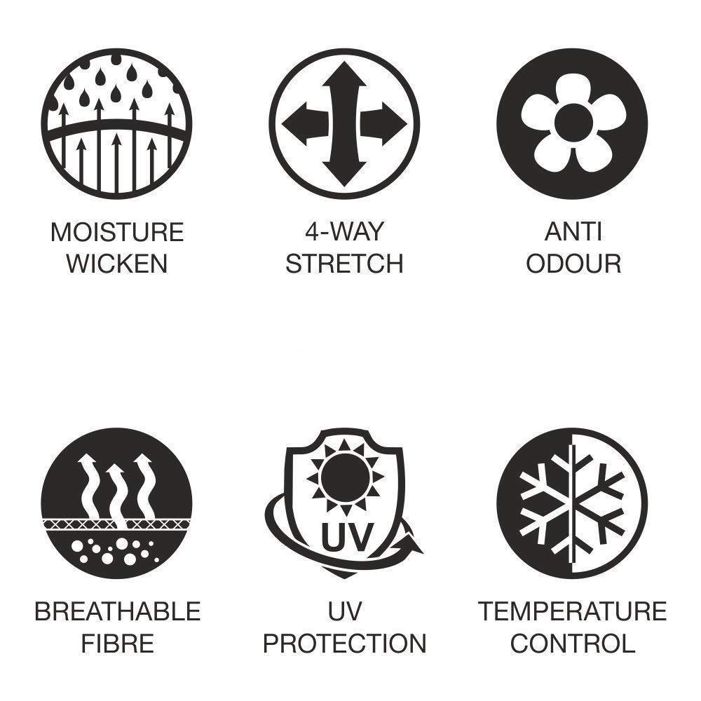 Kuber Industries Unisex Cotton Summer Gloves - Cream - Image 5