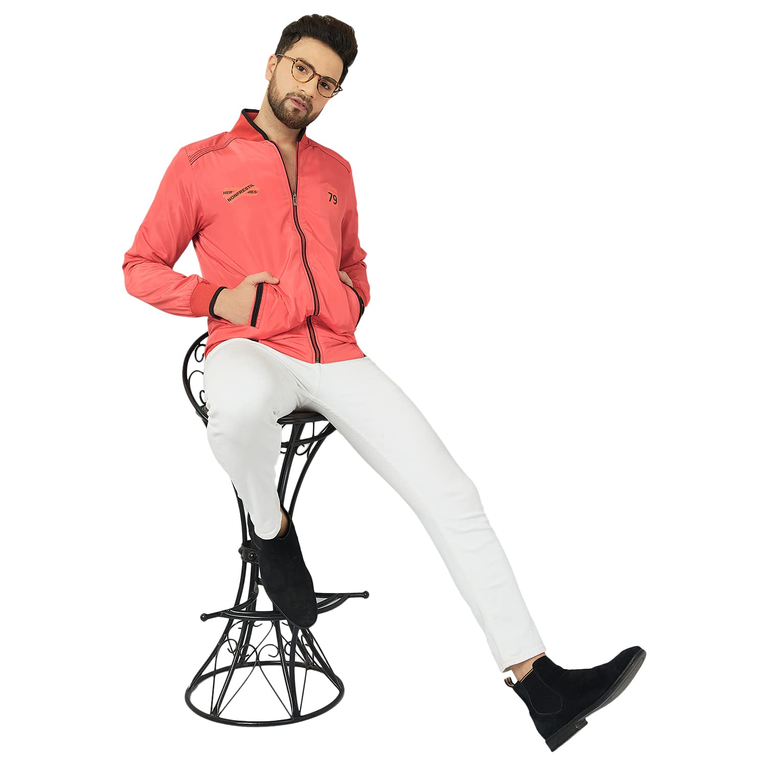 Ben Martin Men's Nylon Bomber Jacket - Image 5