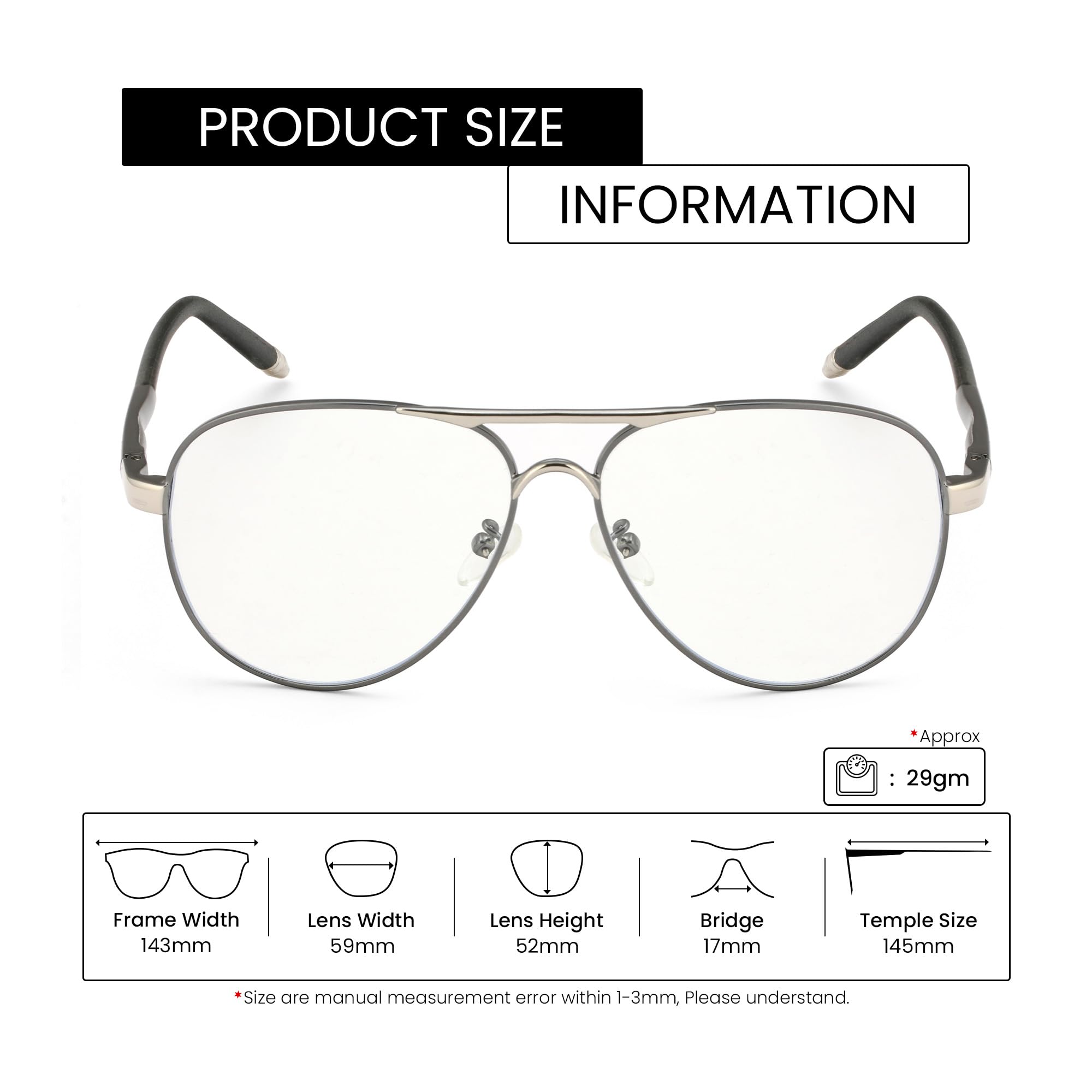 ROYAL SON Aviator Sunglasses - Blue - Image 3