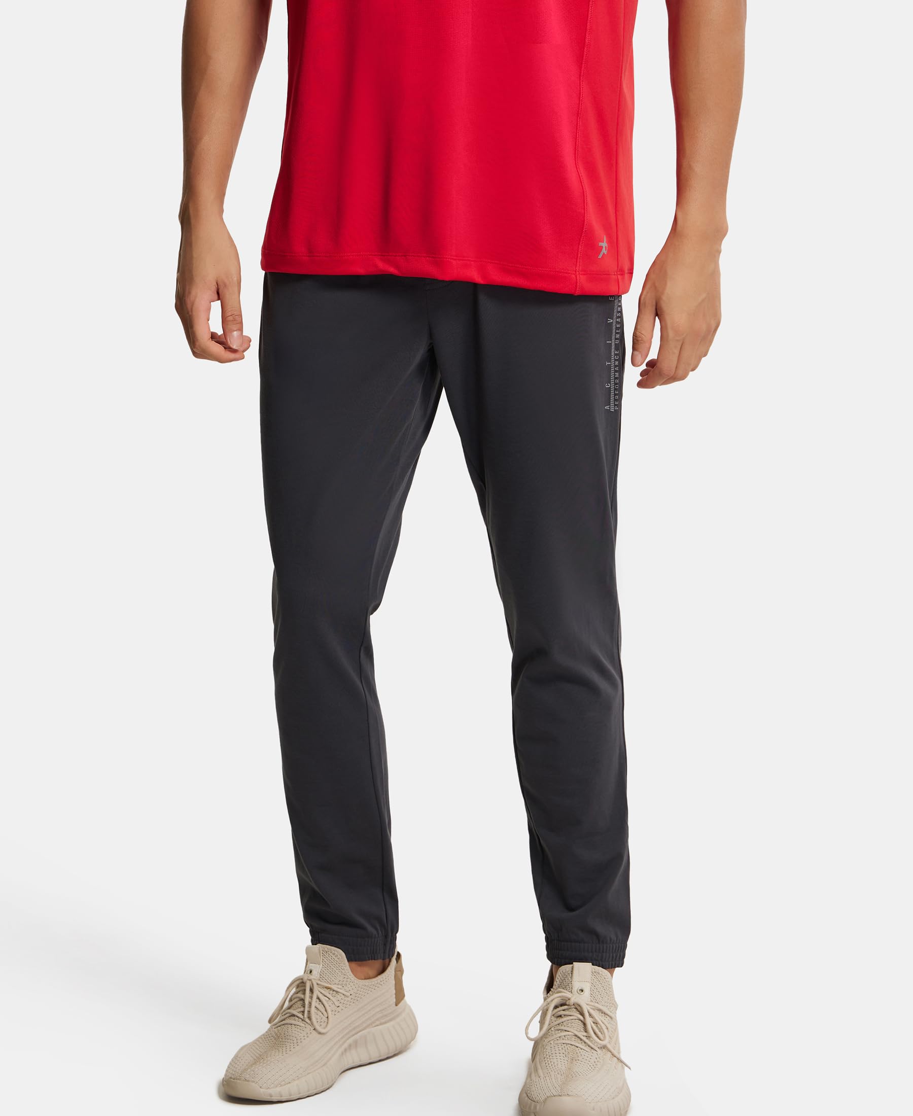 Jockey Men's Relaxed Fit Joggers - Graphite - Image 5