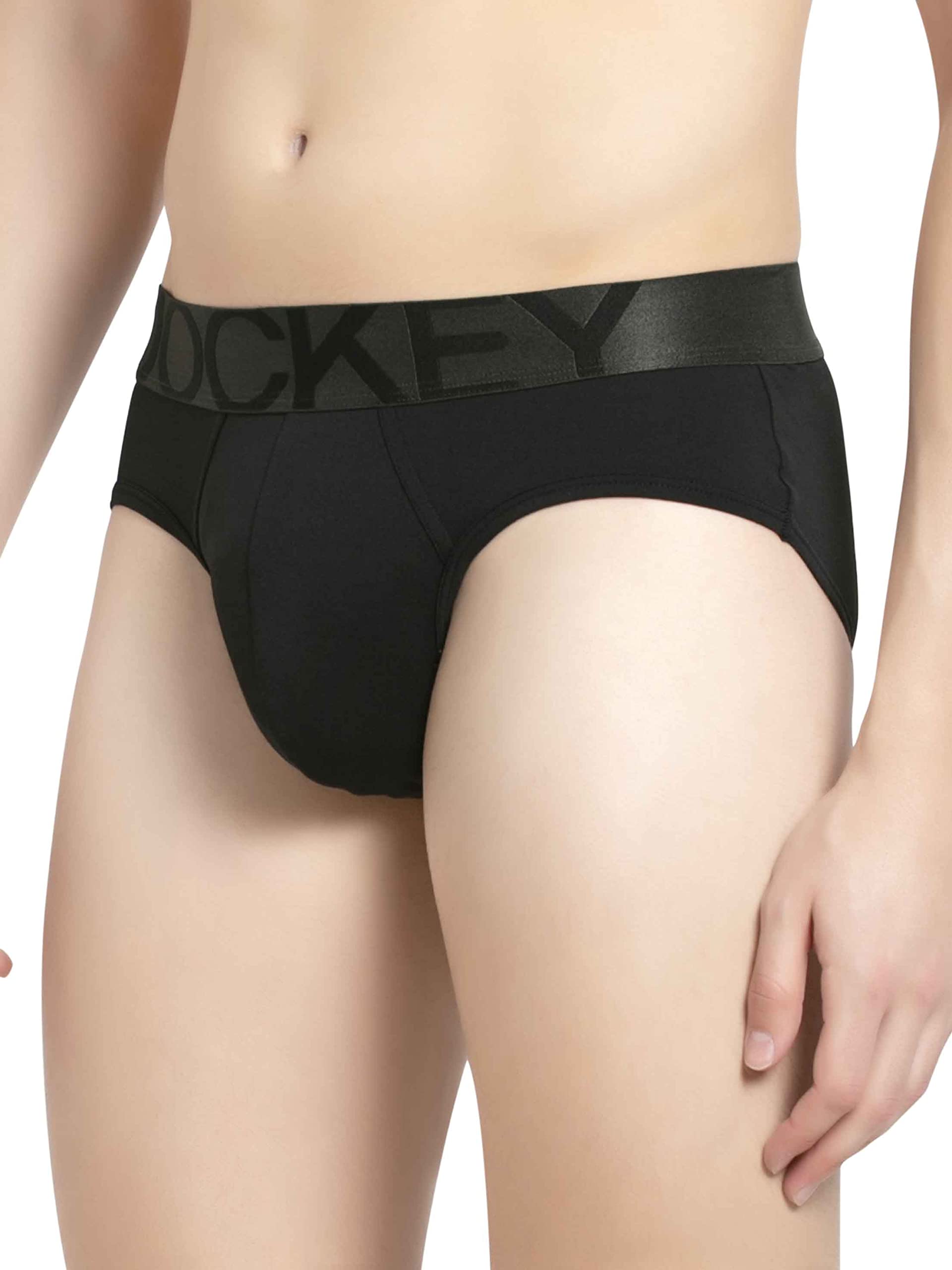 Jockey Men's Ultra Soft Briefs - Black - Image 4