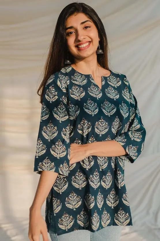 DJRJ Enterprise Women Kurti Rayon Cotton - Image 2