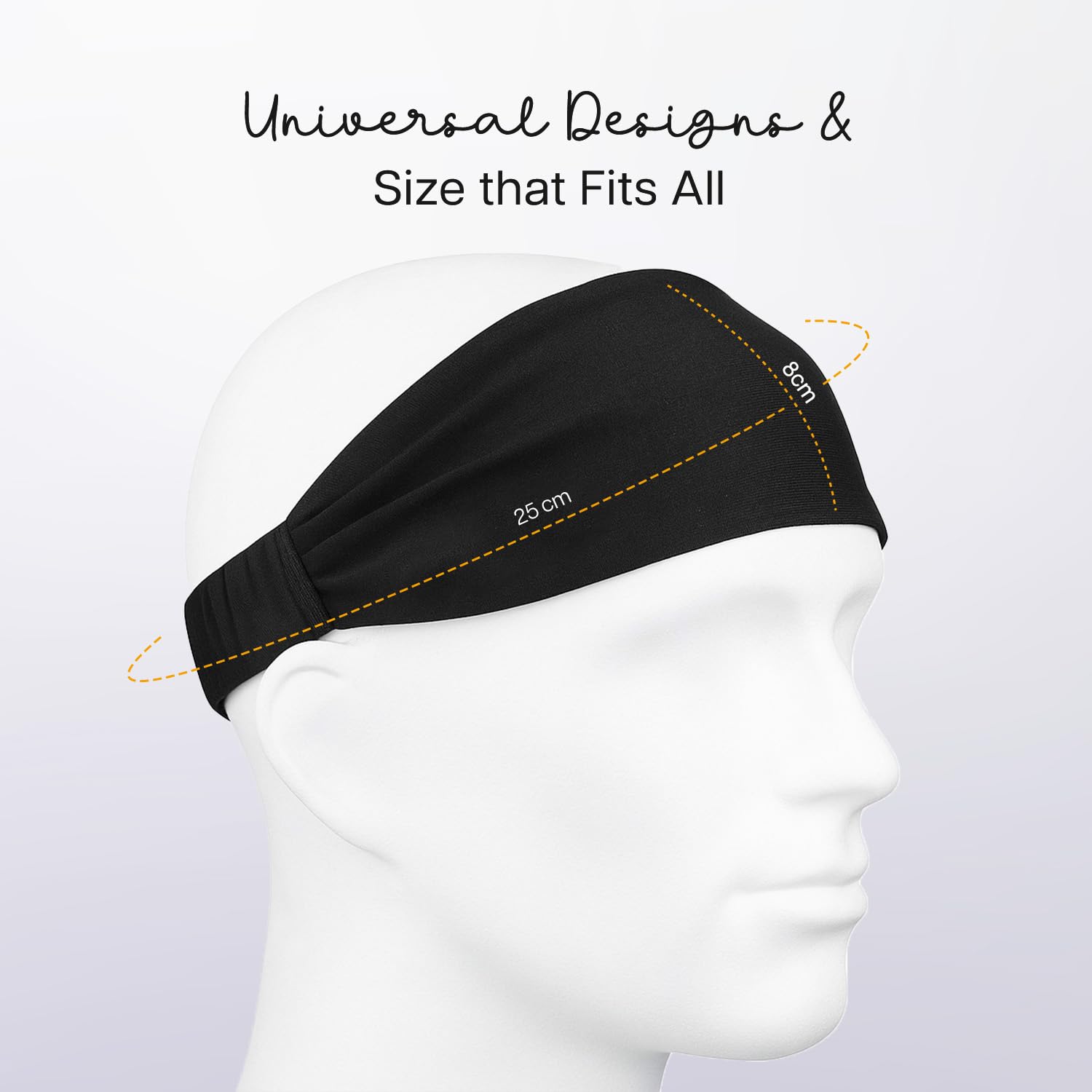 WiseLife Lightweight Headband for Men & Women - Image 2