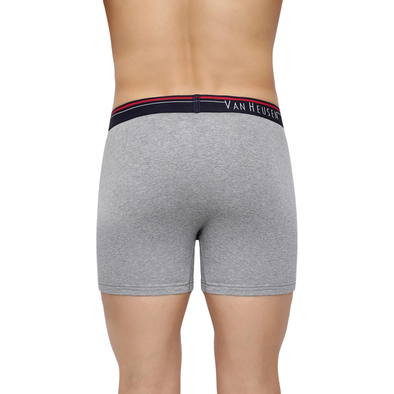 Van Heusen Men's Boxer Briefs - Dark Navy Grey - Image 4