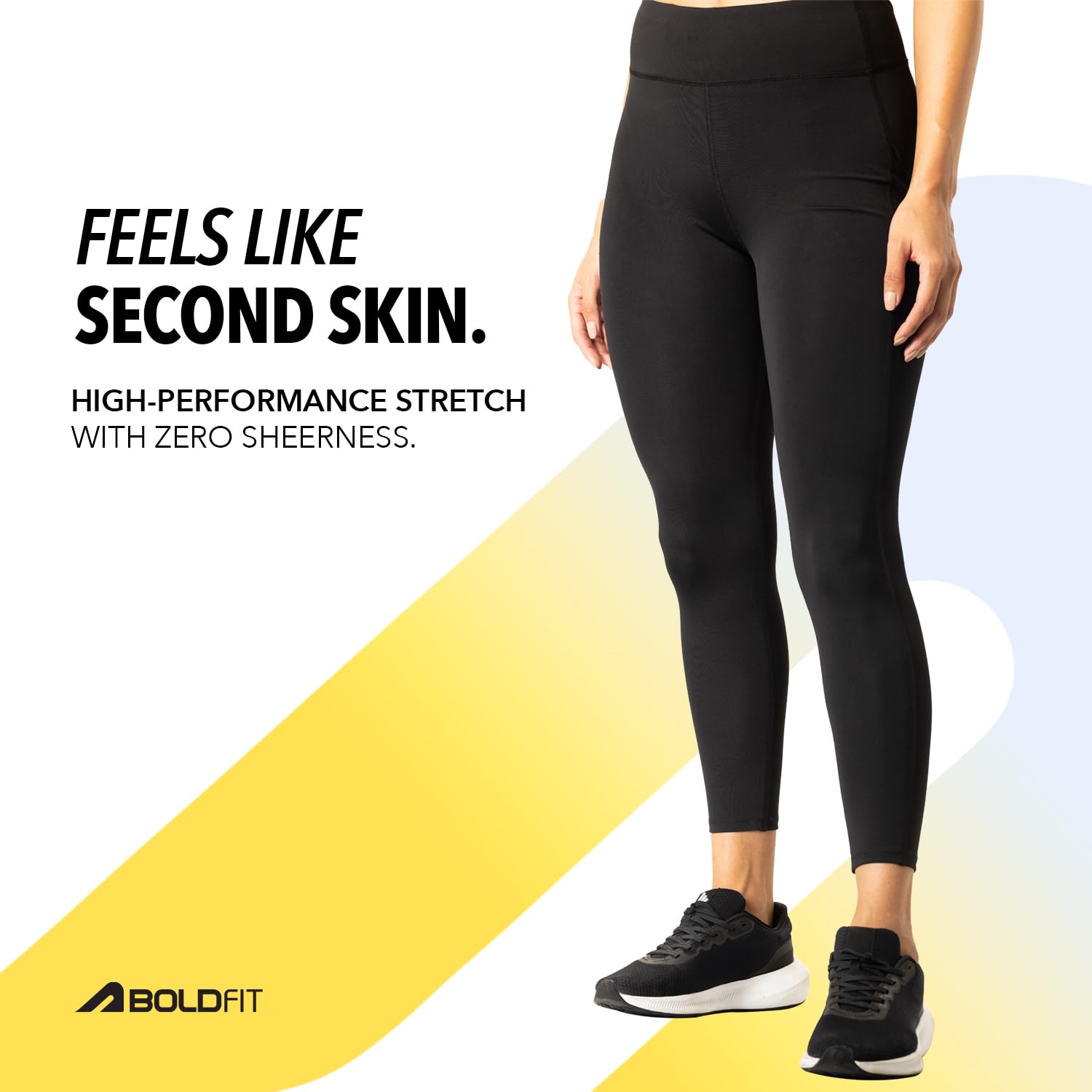 Boldfit Women's Polyster Gym Leggings - Image 3