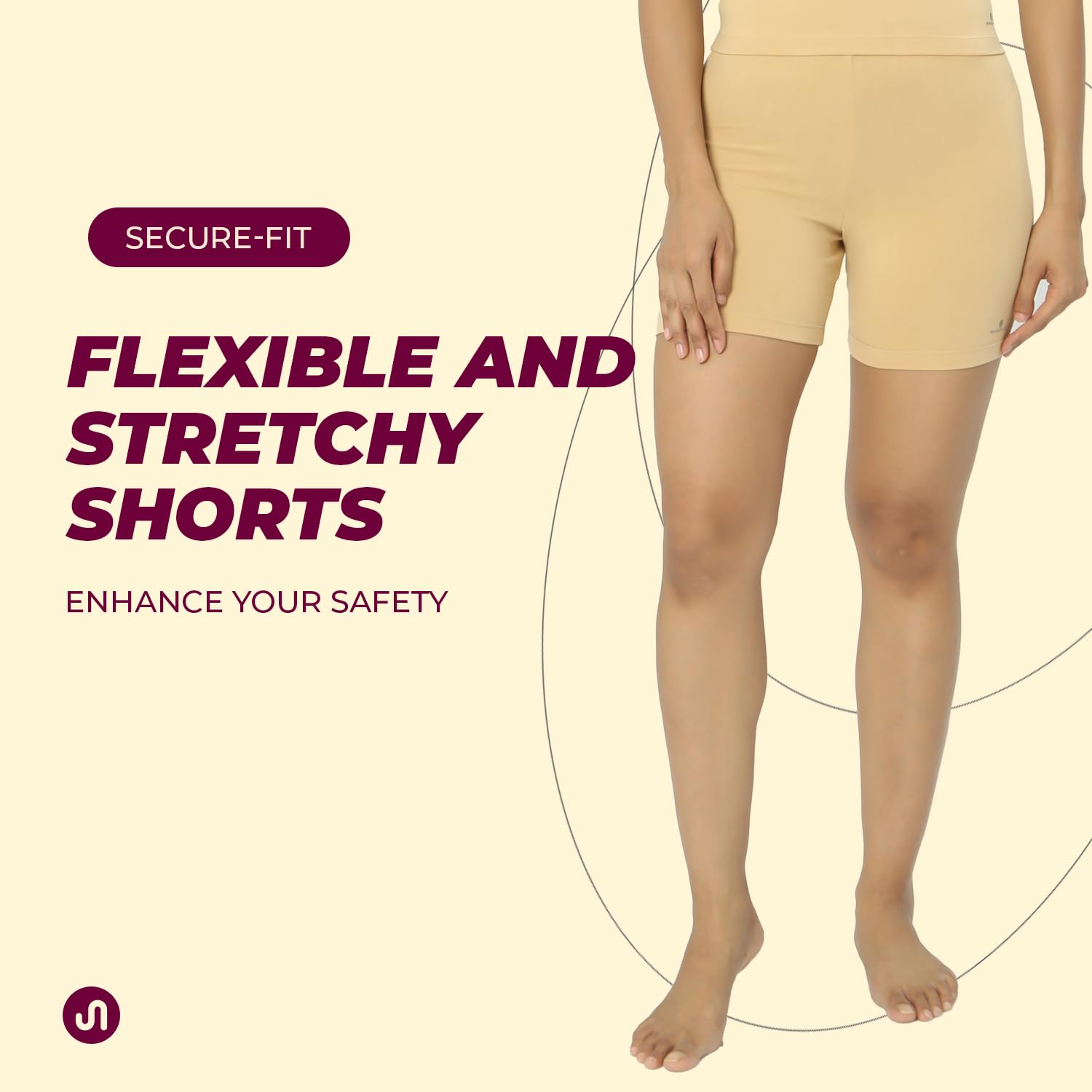 Bodyband Women's Boxer Shorts - Beige - Image 5