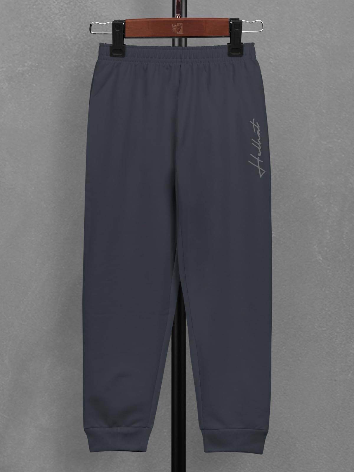 HELLCAT Boys Hoodie T-Shirt & Jogger Trackpant Set - Dark Grey - Image 5