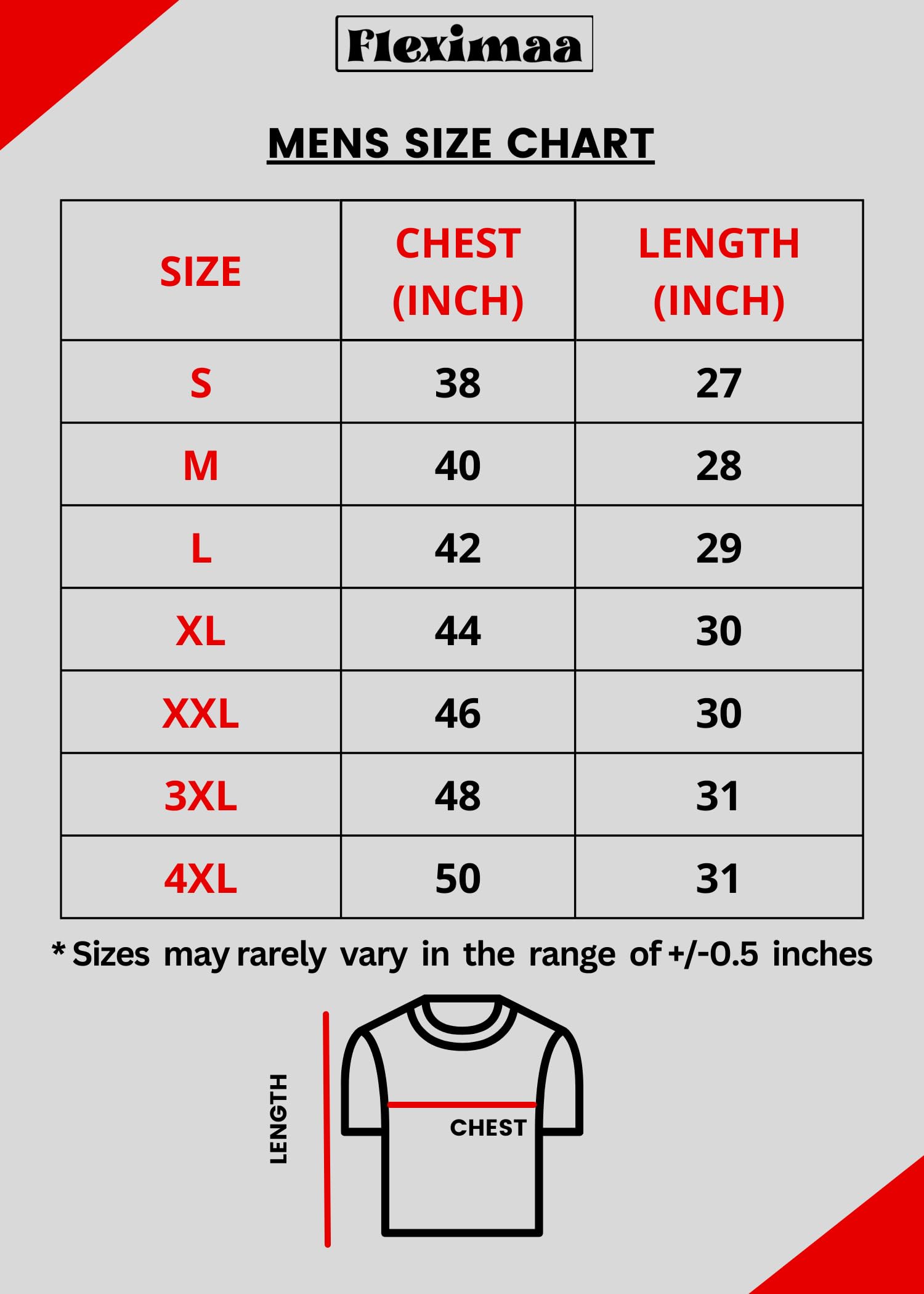 FLEXIMAA Men's Steel Grey Polo Neck T-Shirt - Image 4
