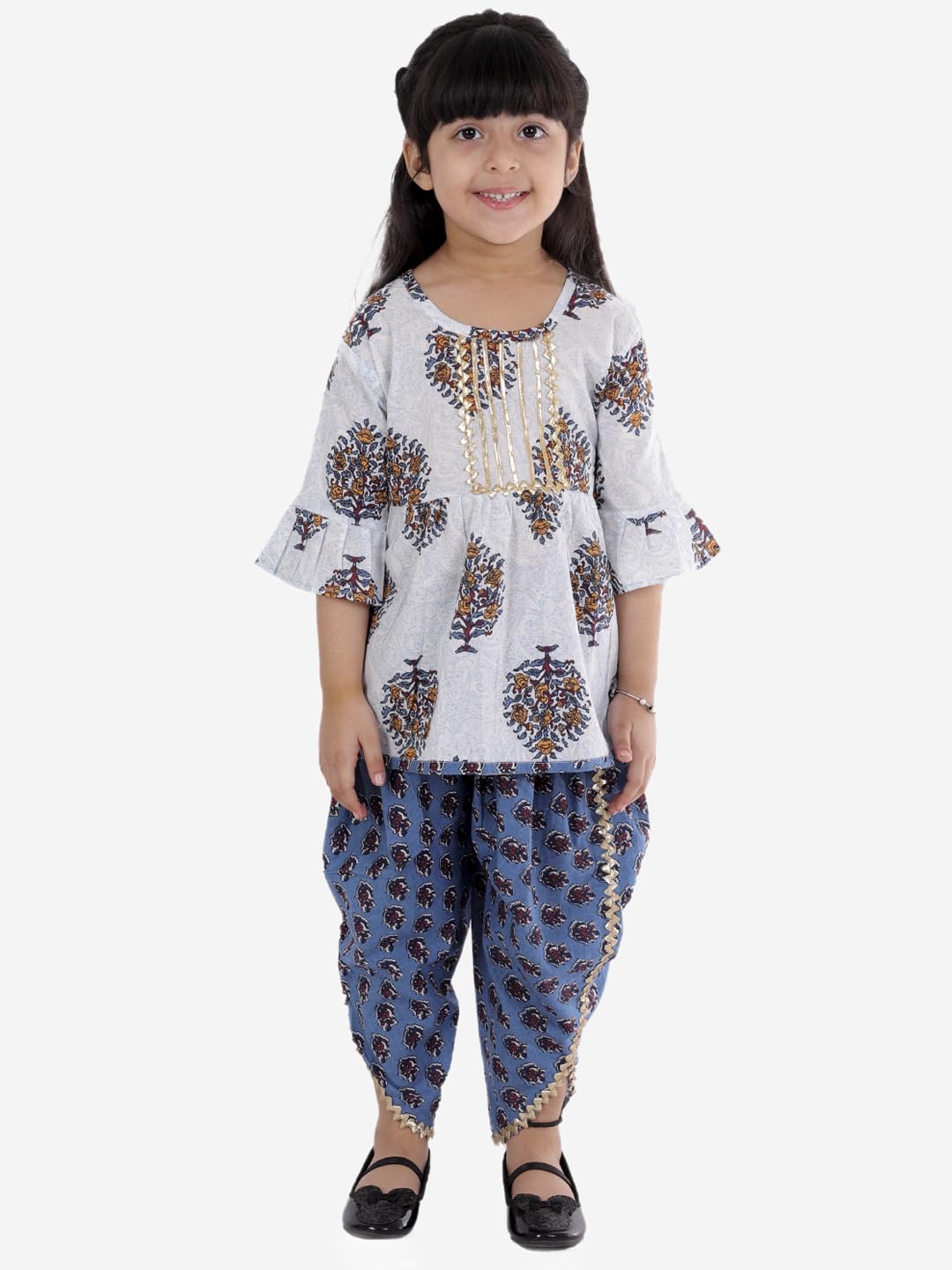 superminis Baby Girls Jaipuri Printed Kurti - Image 3