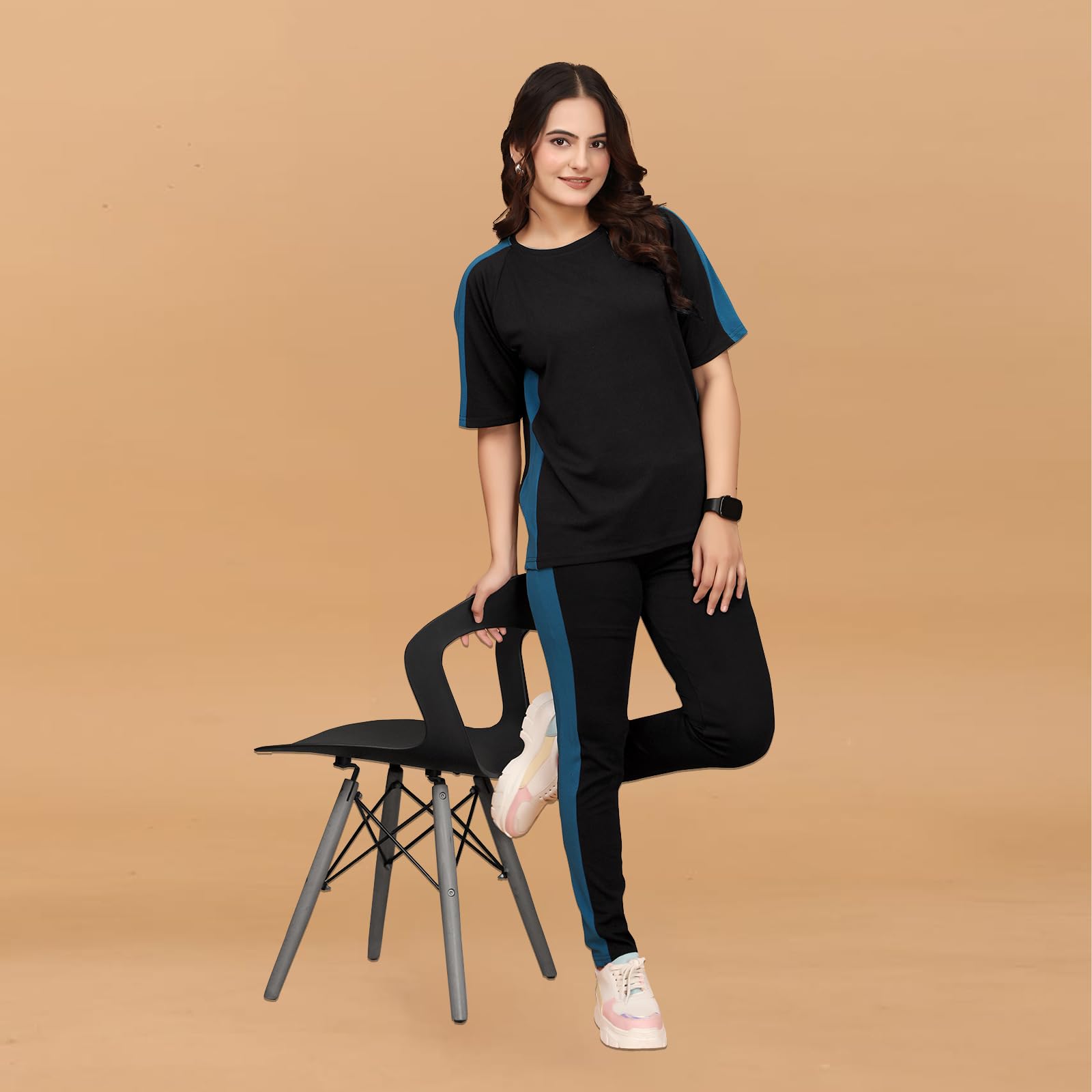 ALISBA Women's Cotton Blend Tracksuit - Image 2