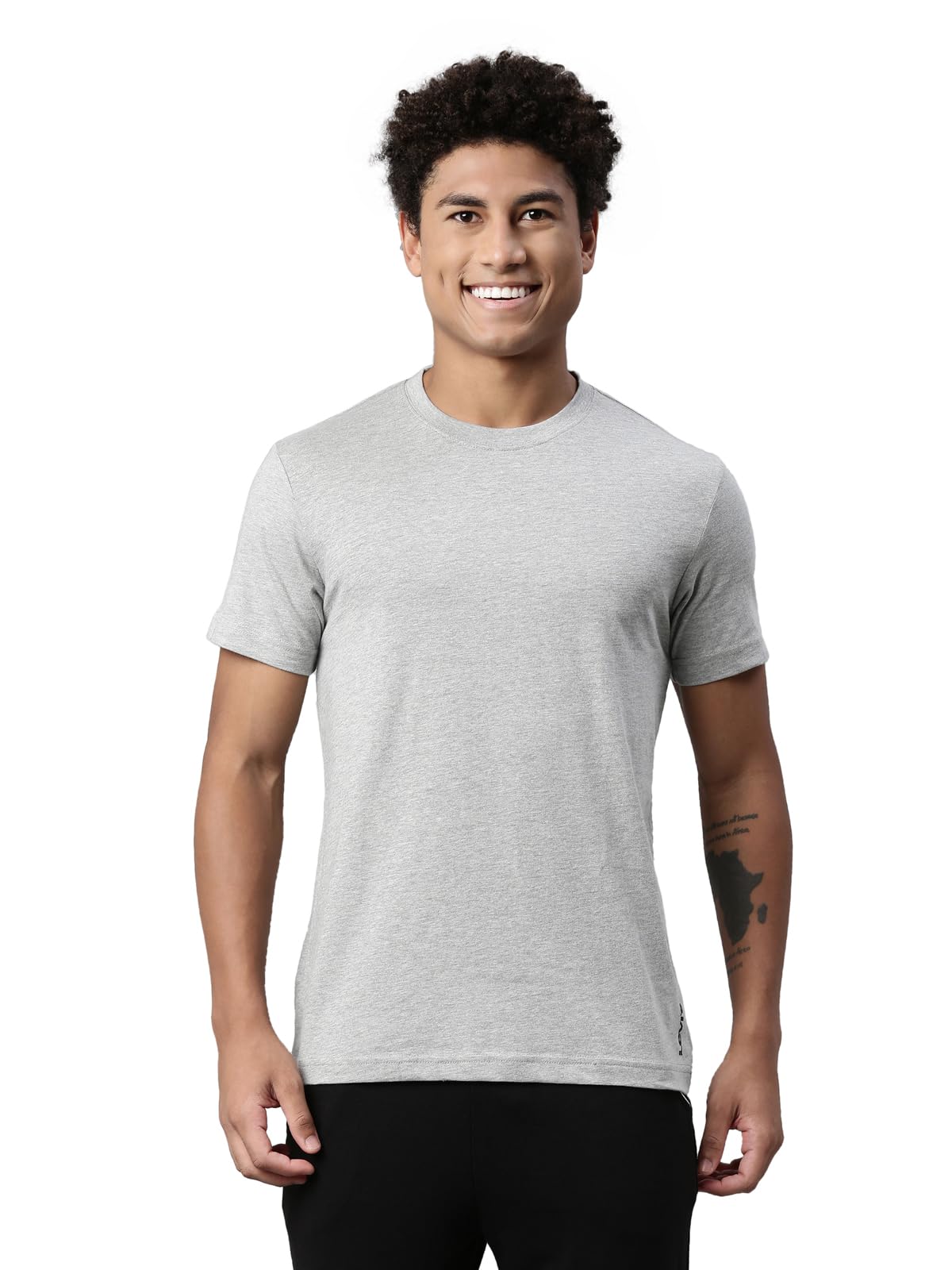 Levi's Men's Soft Cotton T-Shirt - Light Grey Melange