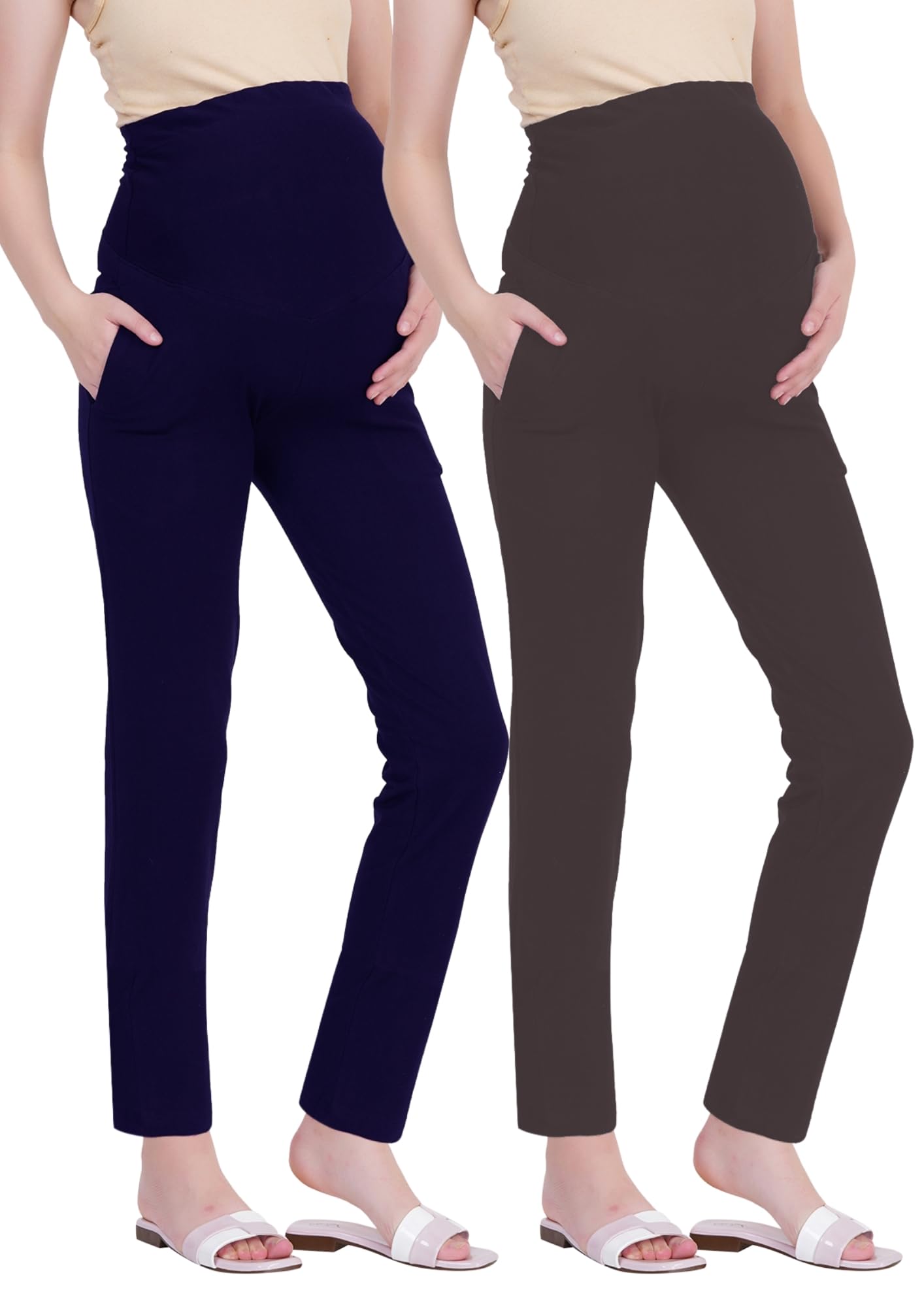 litelooks Women's Maternity Leggings - High Waist