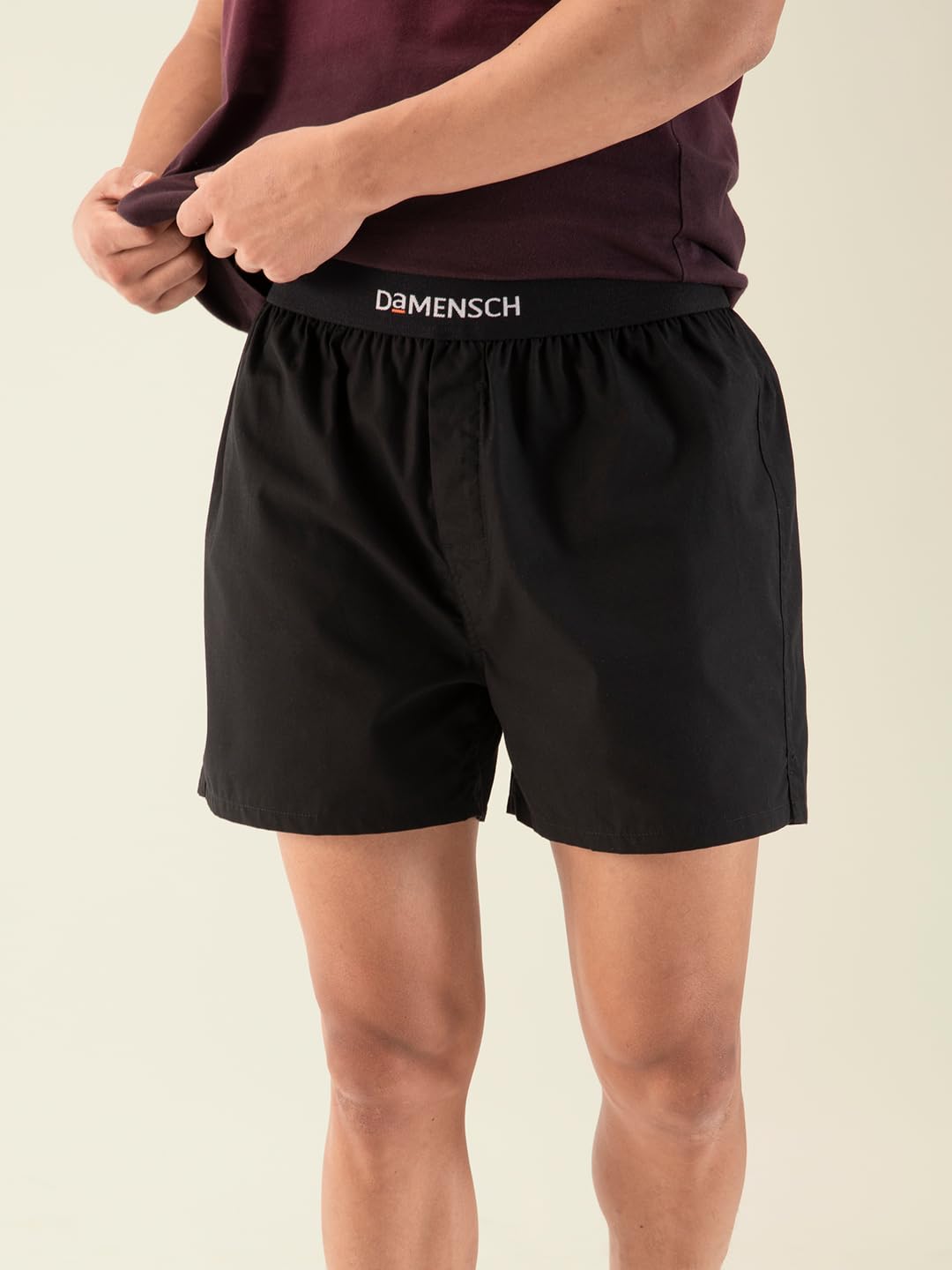 DAMENSCH Men's Boxers - Black - Image 4