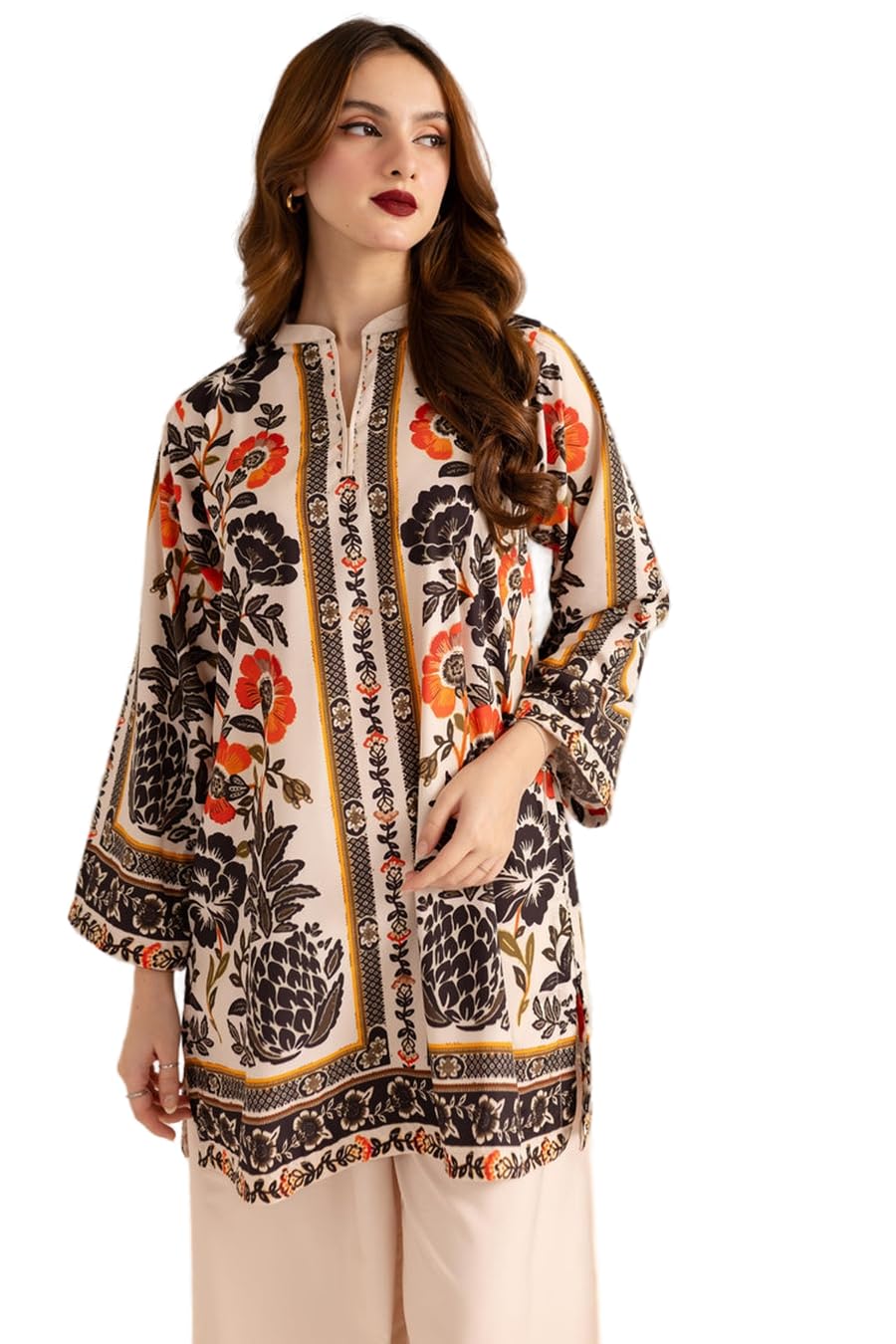 Crally Women's Digital Print Rayon Cord Set - Image 5