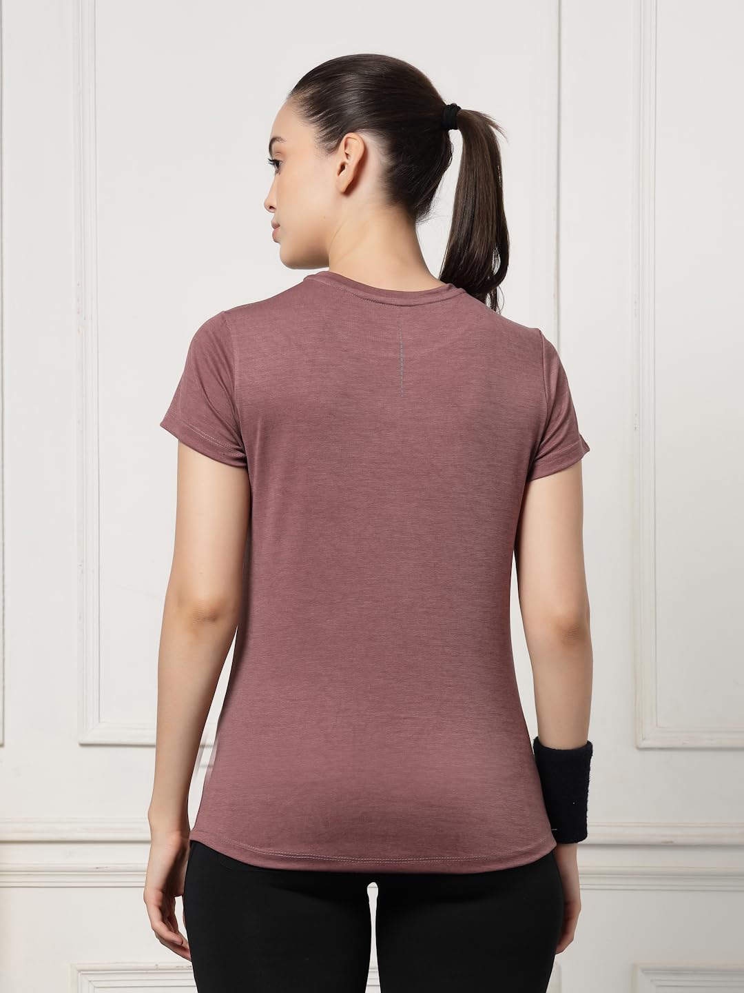 UZARUS Women's Gym T-Shirt - Soft, Breathable & Quick-Dry - Image 2