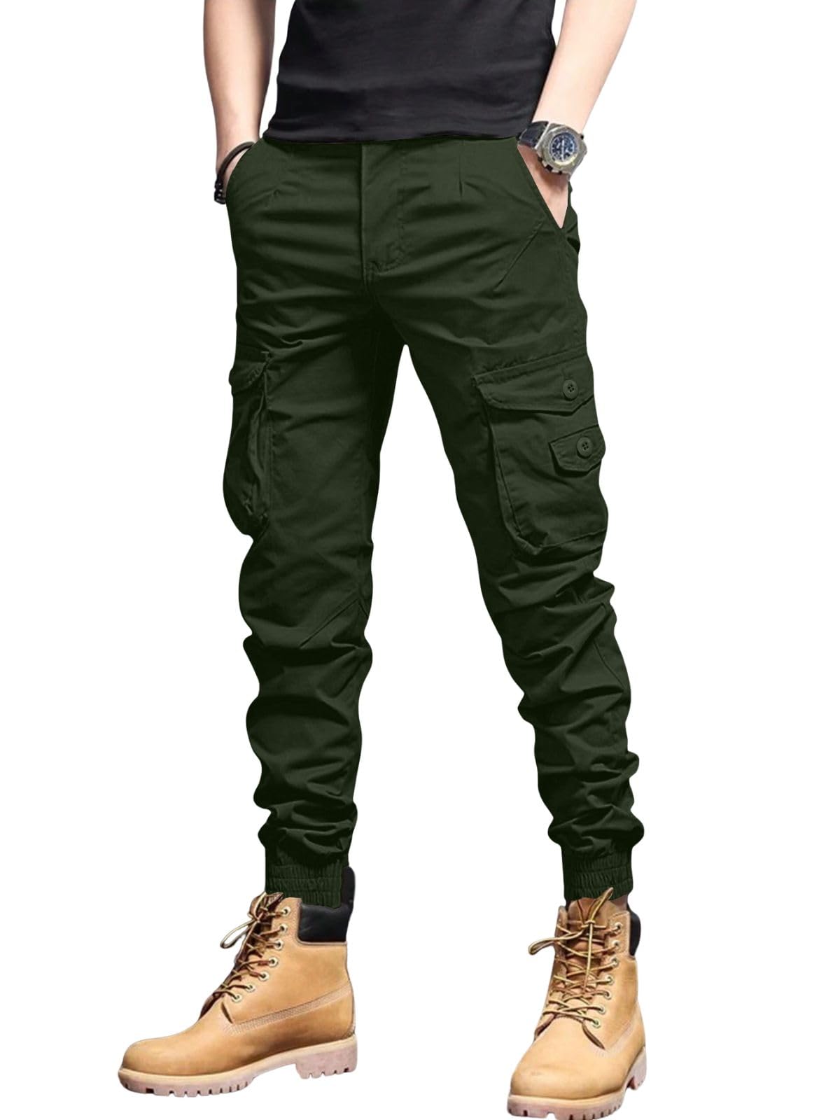 LERIYA Men Cargo Pants