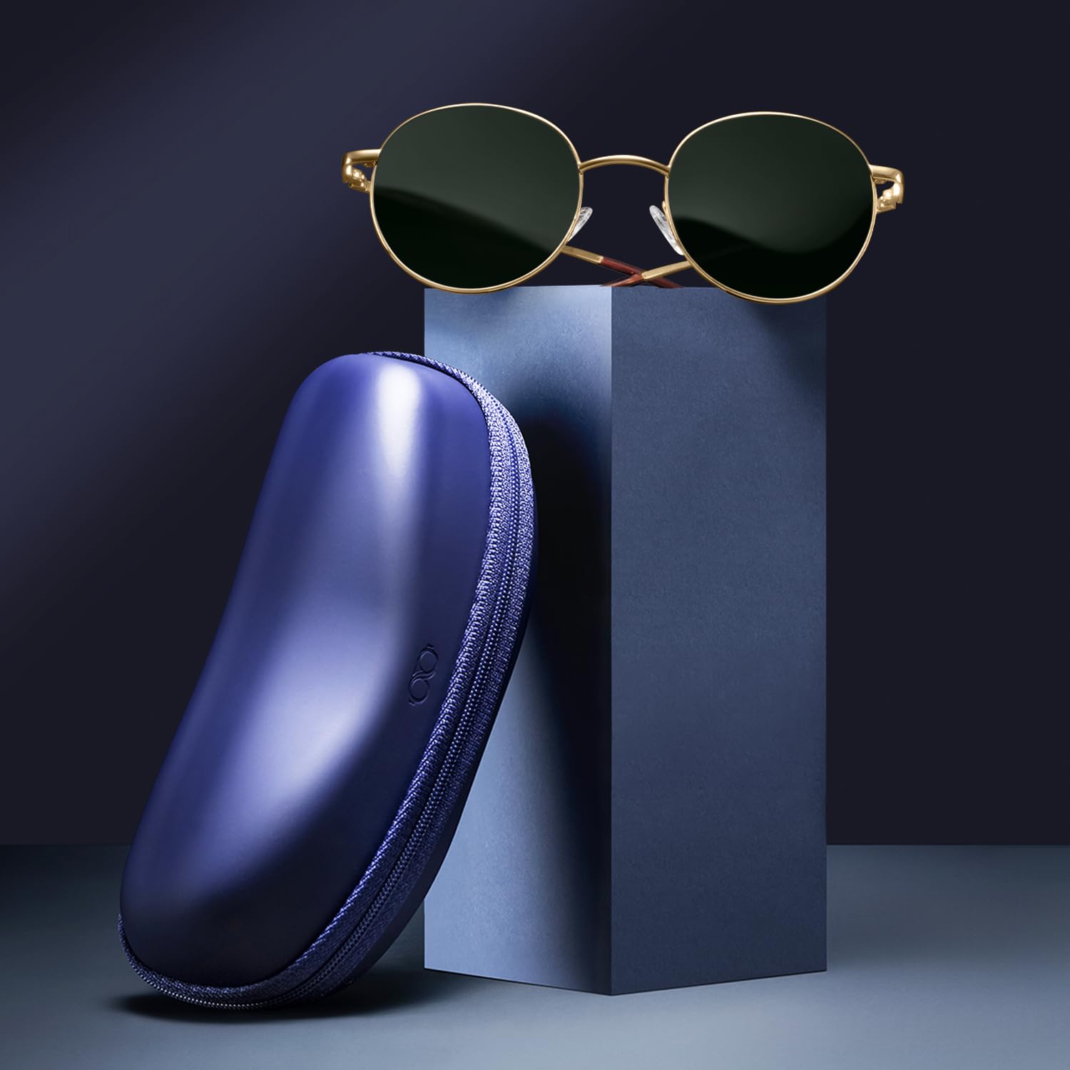 VINCENT CHASE Sunglasses - Full Rim Round Polarized - Image 2