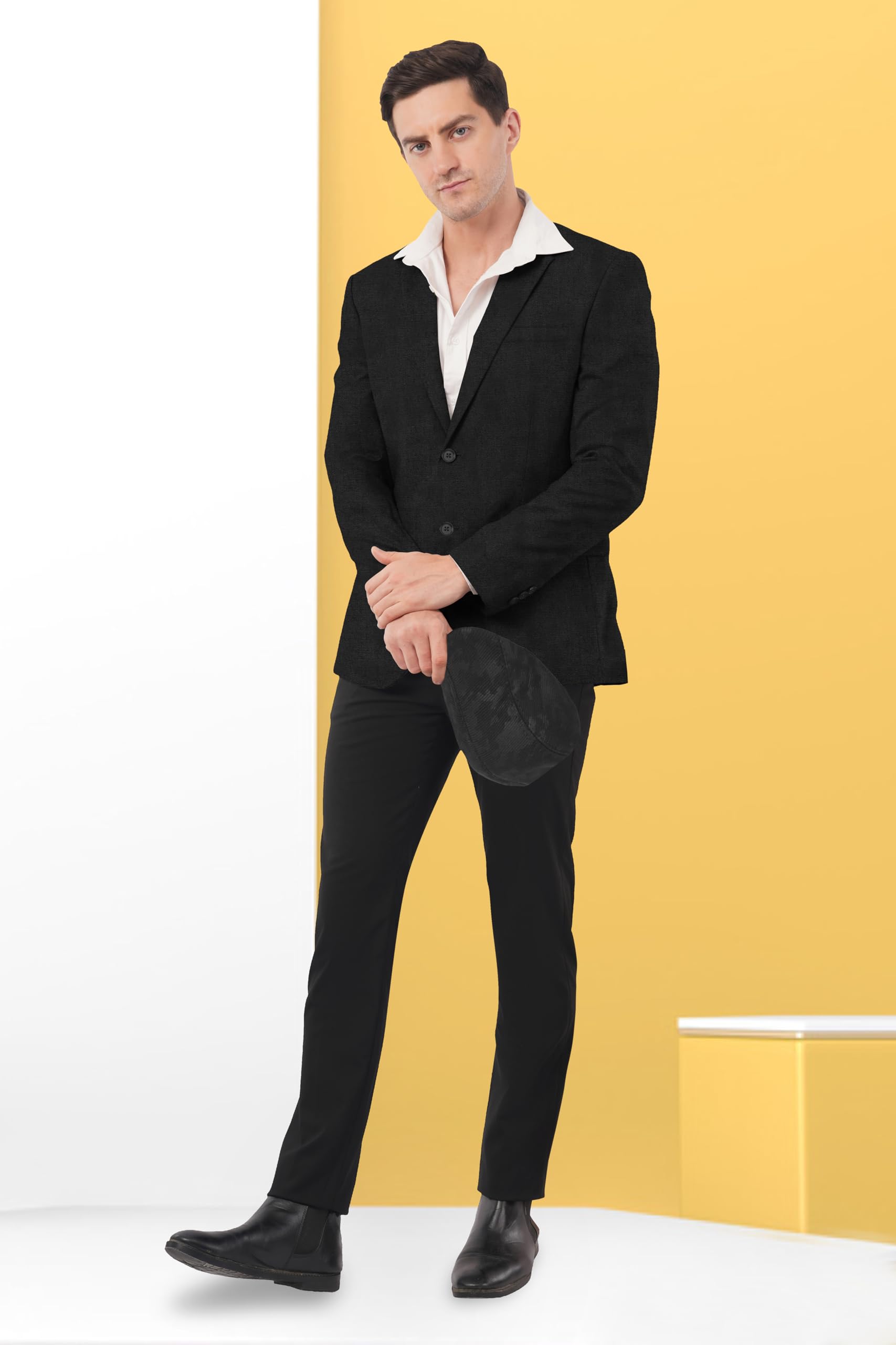 SaintX Men PVL Blazer Slim - Black - Image 5