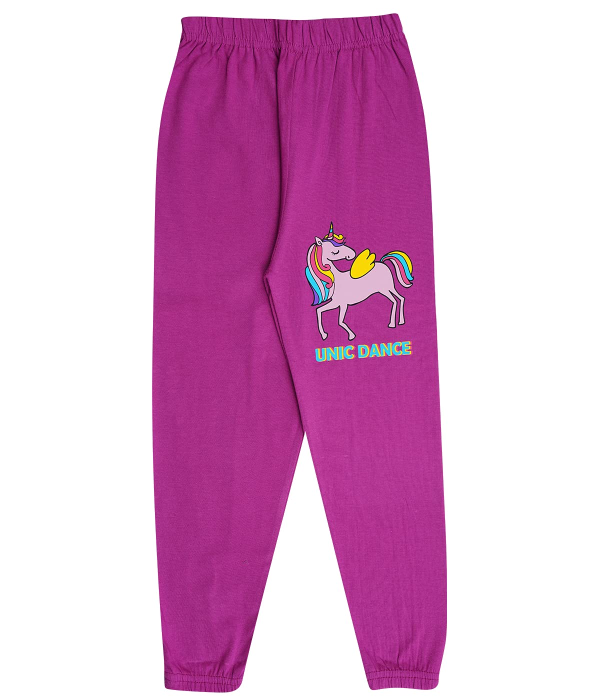 KYDA KIDS Girls Multicolour Cotton Track Pants - Image 5