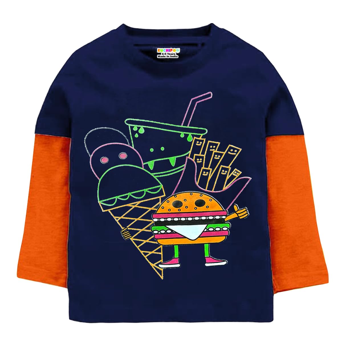 Kuchipoo Cotton T-Shirt for Boys & Girls - Image 4