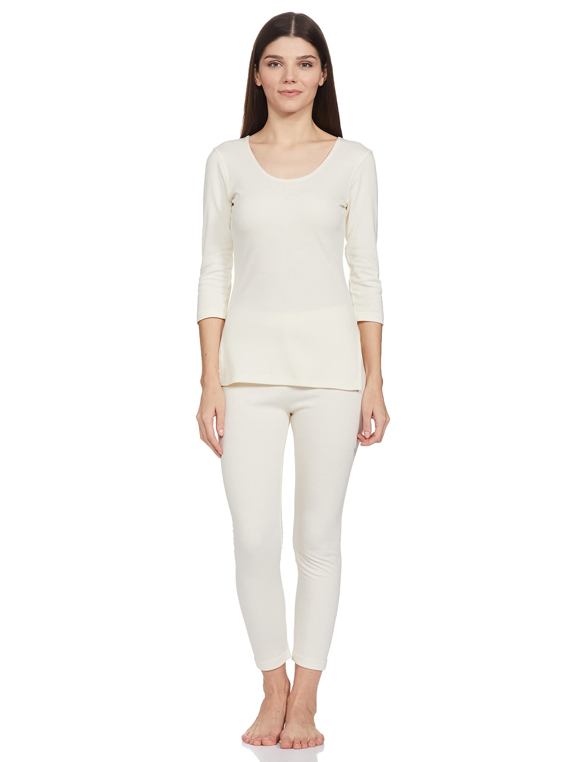 Symbol Women's Thermal Set - Ecru