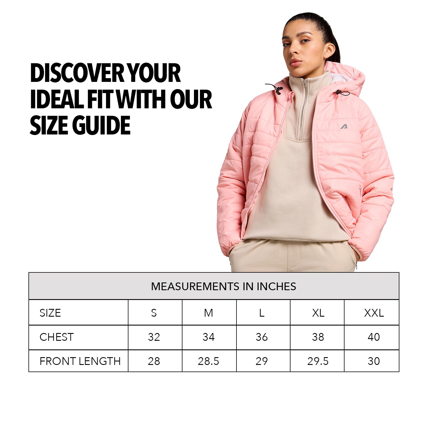 Boldfit Women's Polyester Jacket - Blossom Pink - Image 3