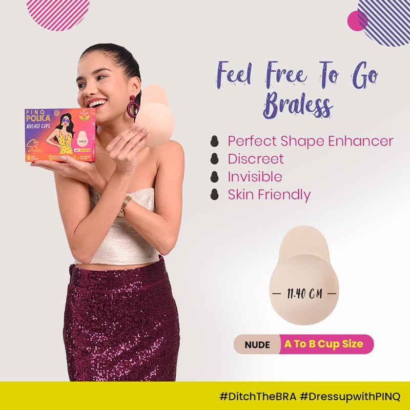 PINQ Reusable Silicone Bra for Women - Image 3
