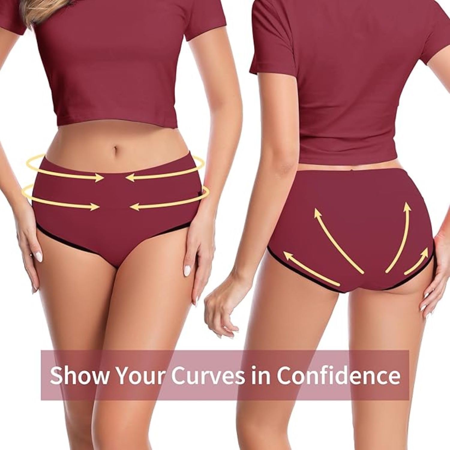 DIVING Women's Cotton High Waist Panties - Image 2