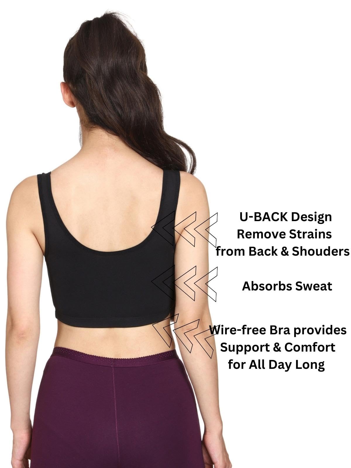 Mysha Women's Air Sports Bra - Grey Black BabyPink - Image 2