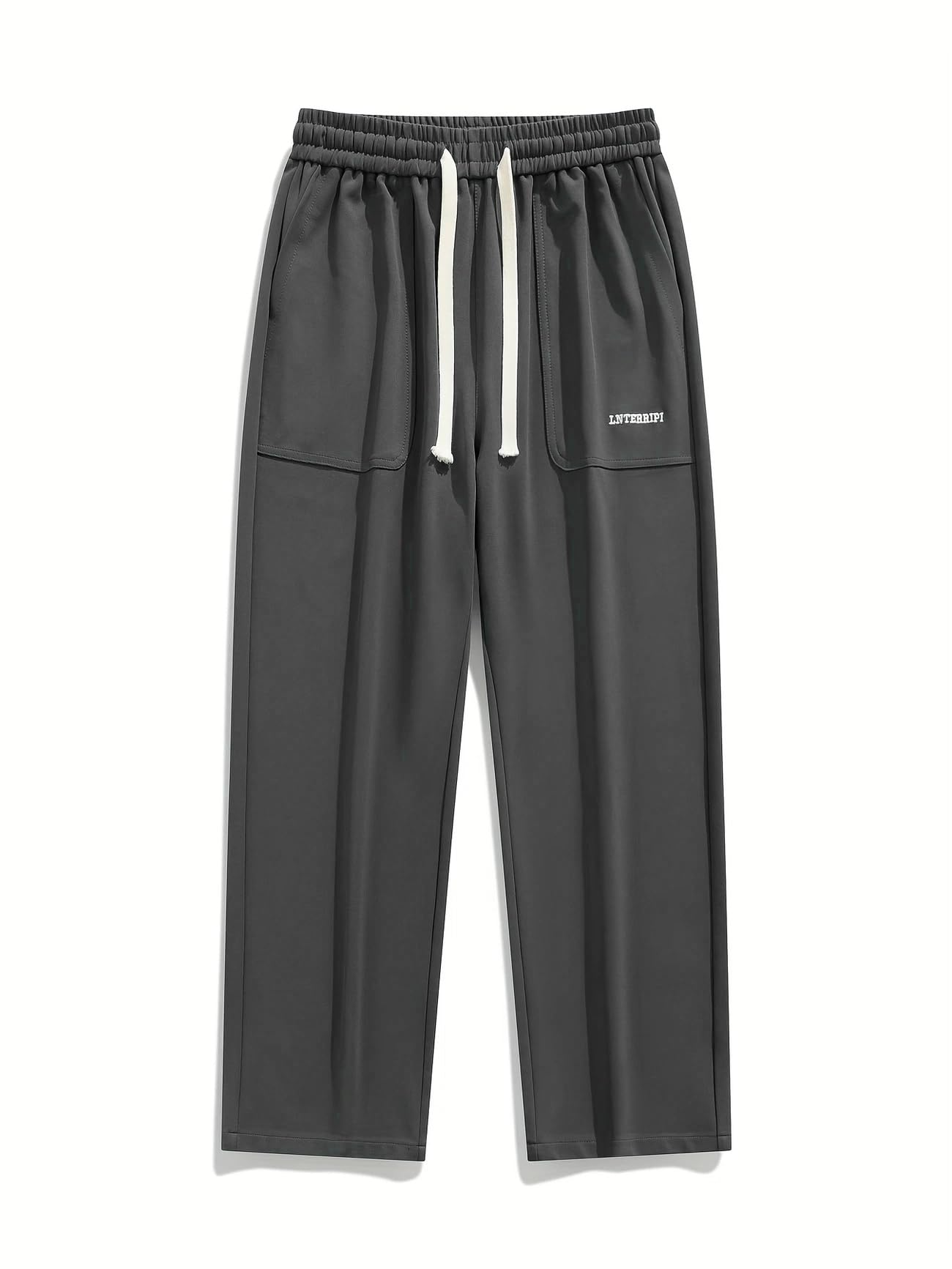 Samfor Men's Baggy Track Pants - Dark Grey - Image 4