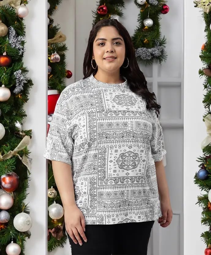 JUNEBERRY Cotton T-Shirt for Women - White - Image 2