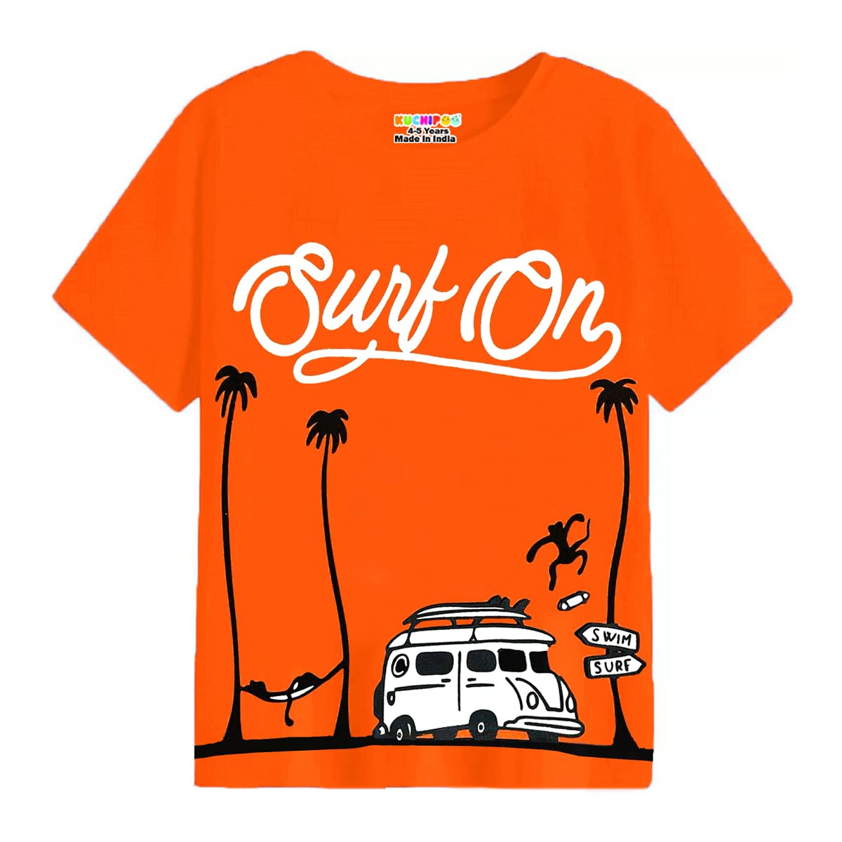 Kuchipoo Boys Cotton T-Shirt - Vibrant - Image 5