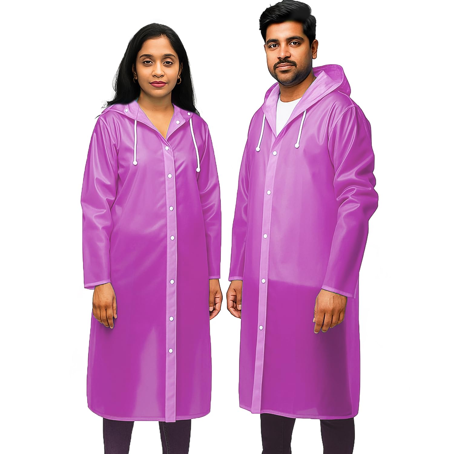Pivalo EVA Waterproof Rain Coat for Men Women